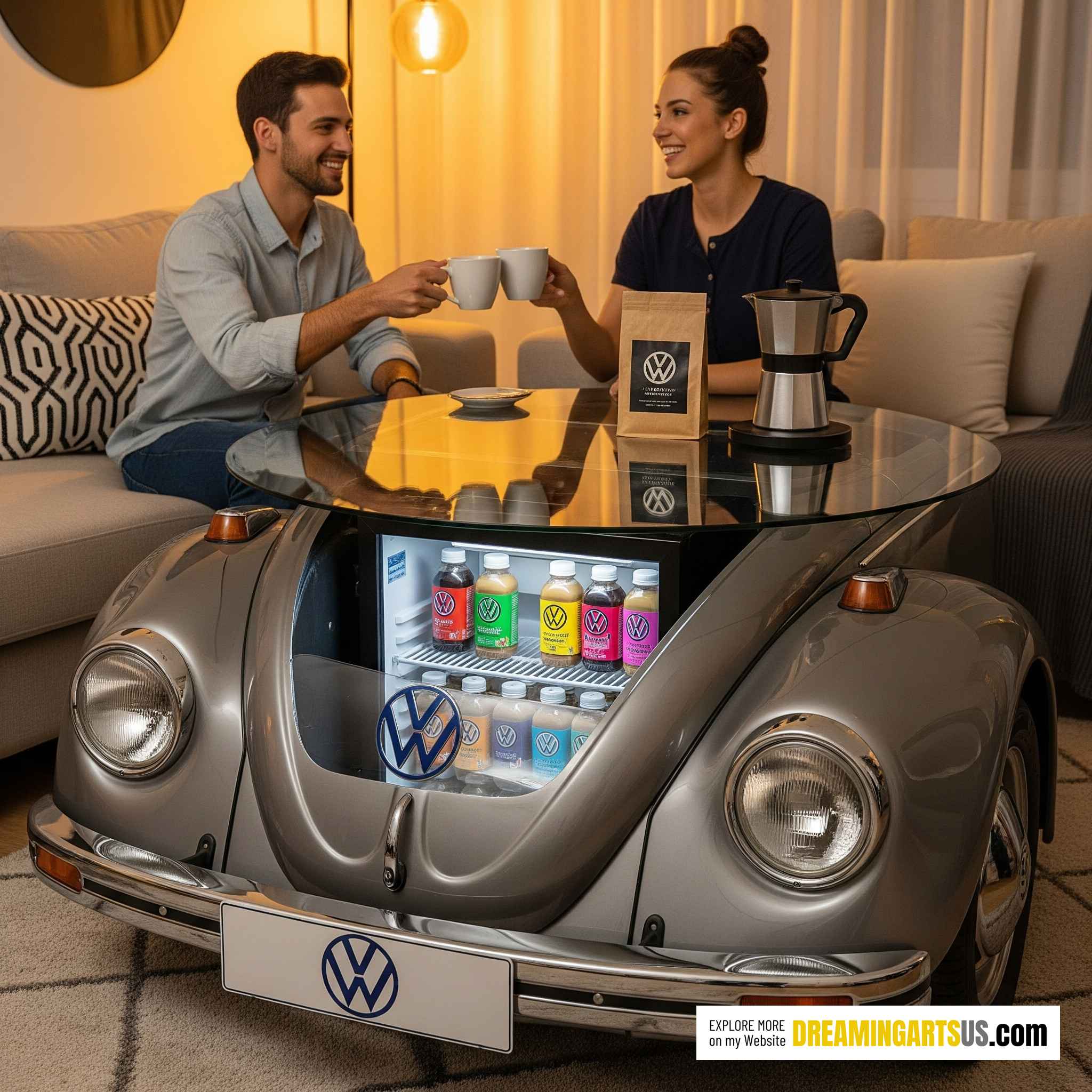 Volkswagen Beetle Coffee Table