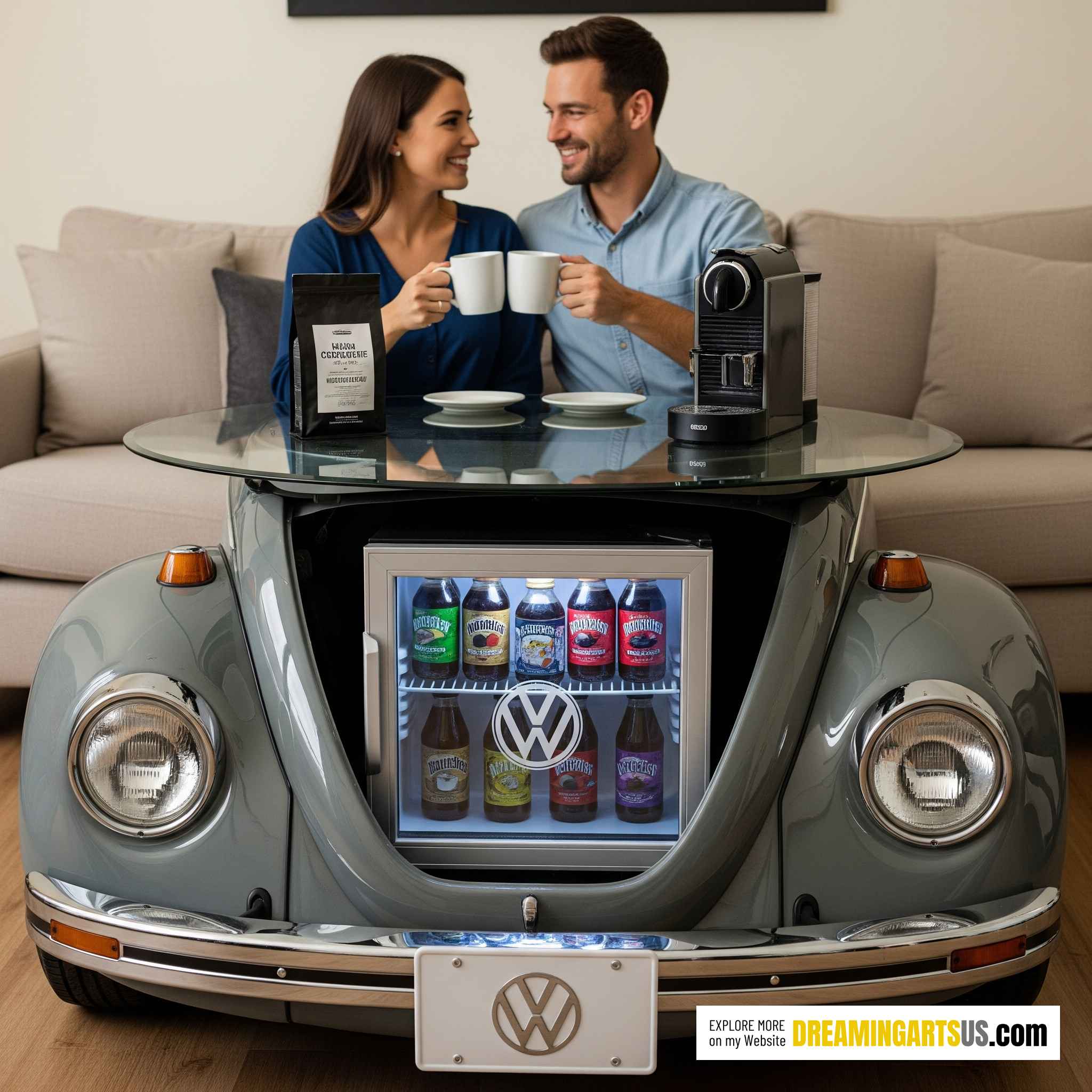 Volkswagen Beetle Coffee Table