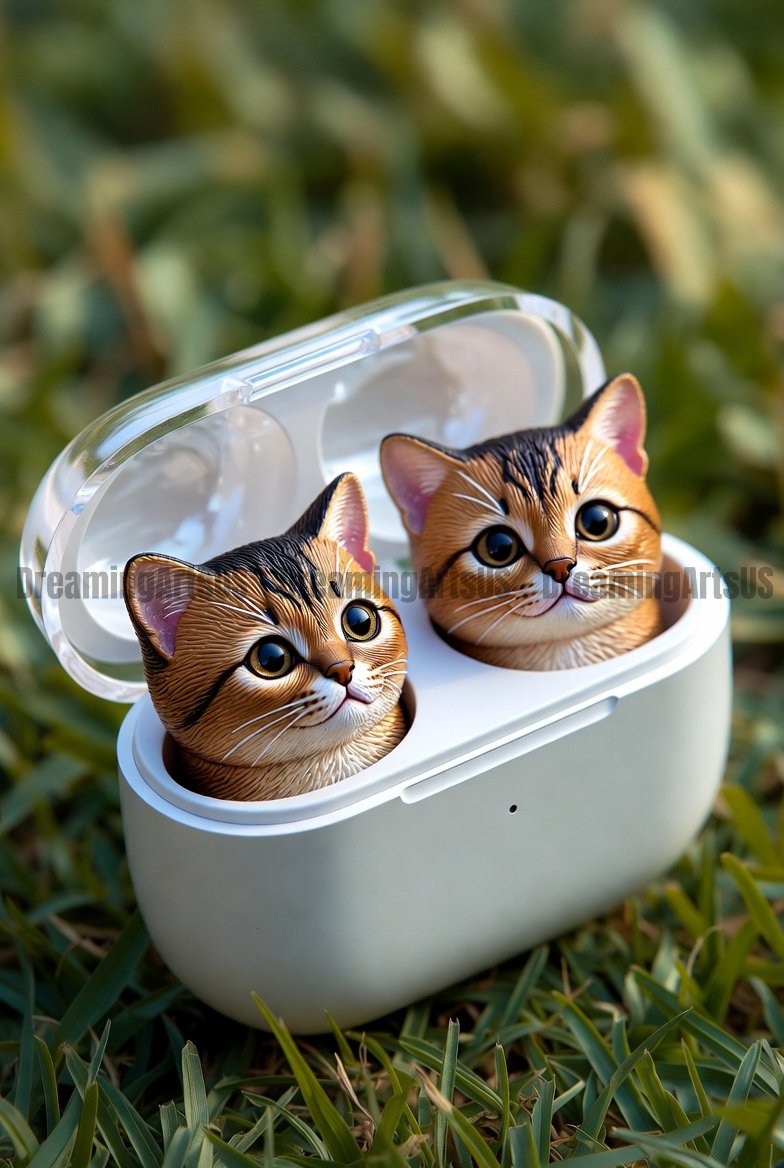 Cat Shaped Earbuds