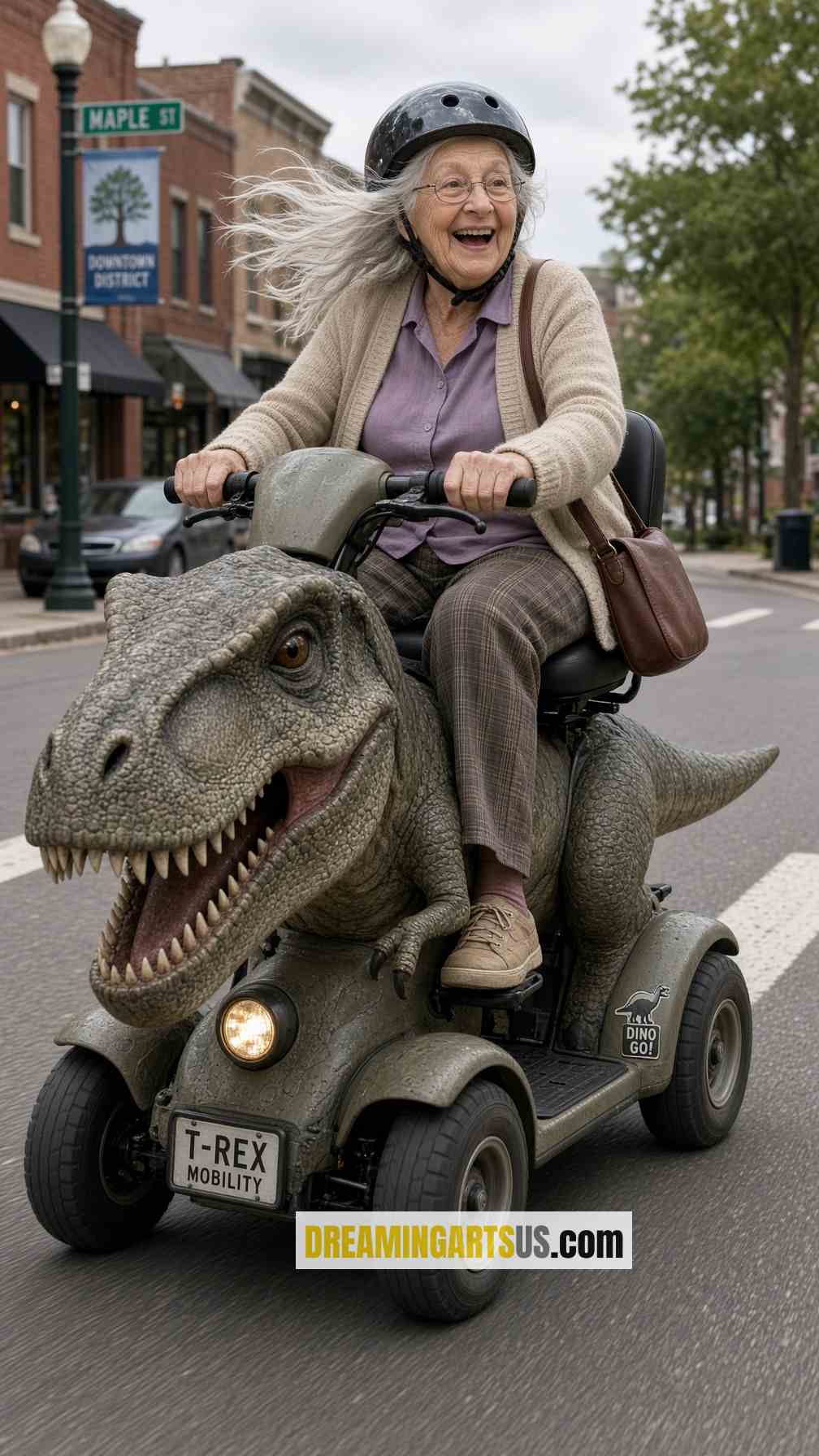 Cute Dinosaur Mobility Scooters