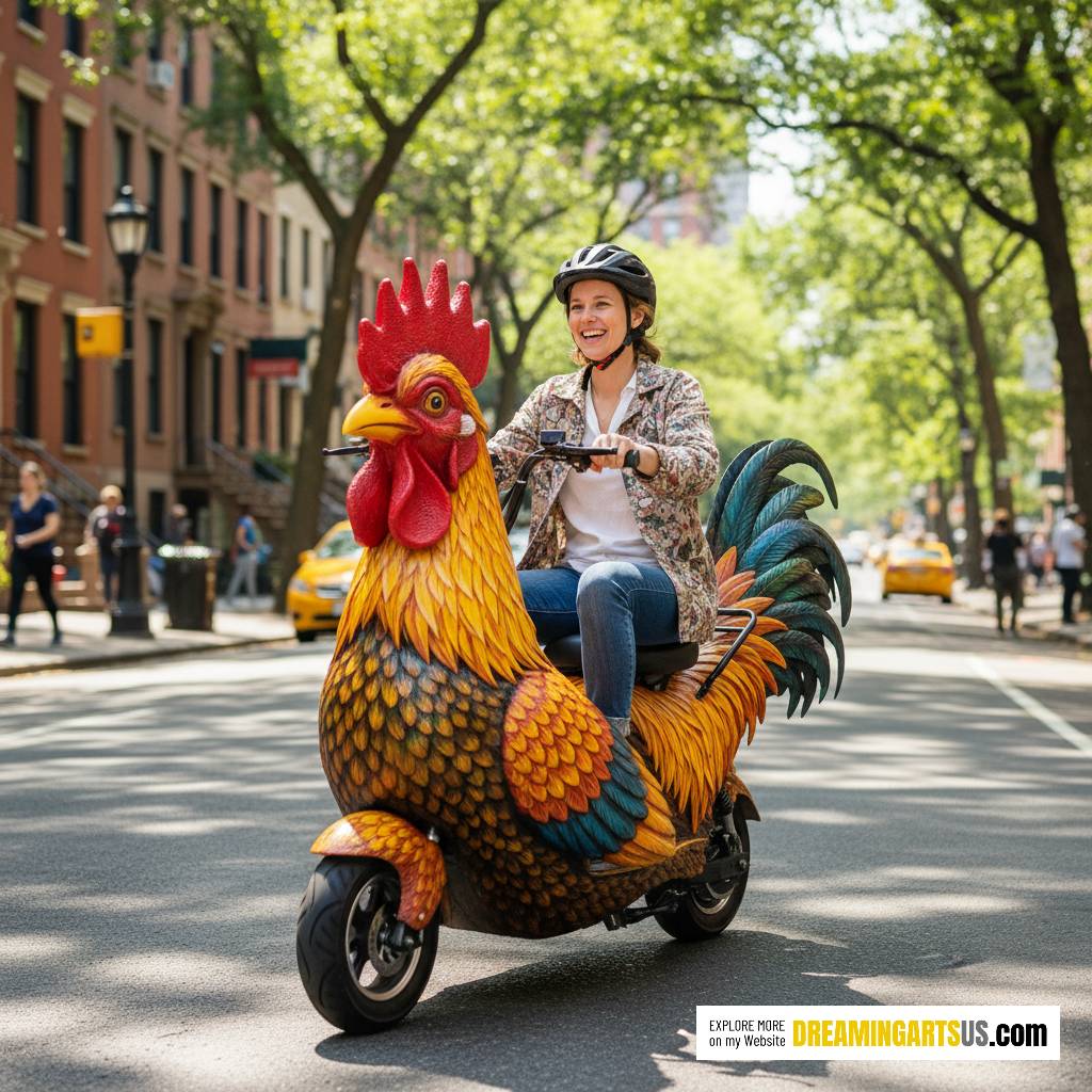 golden rooster scooter