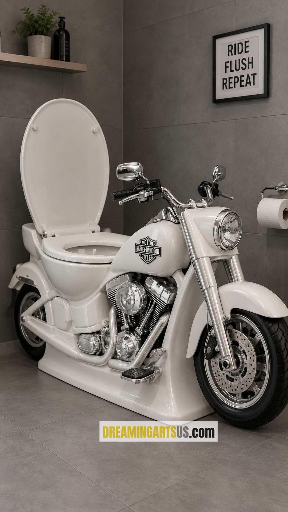 Harley Shaped Toilets