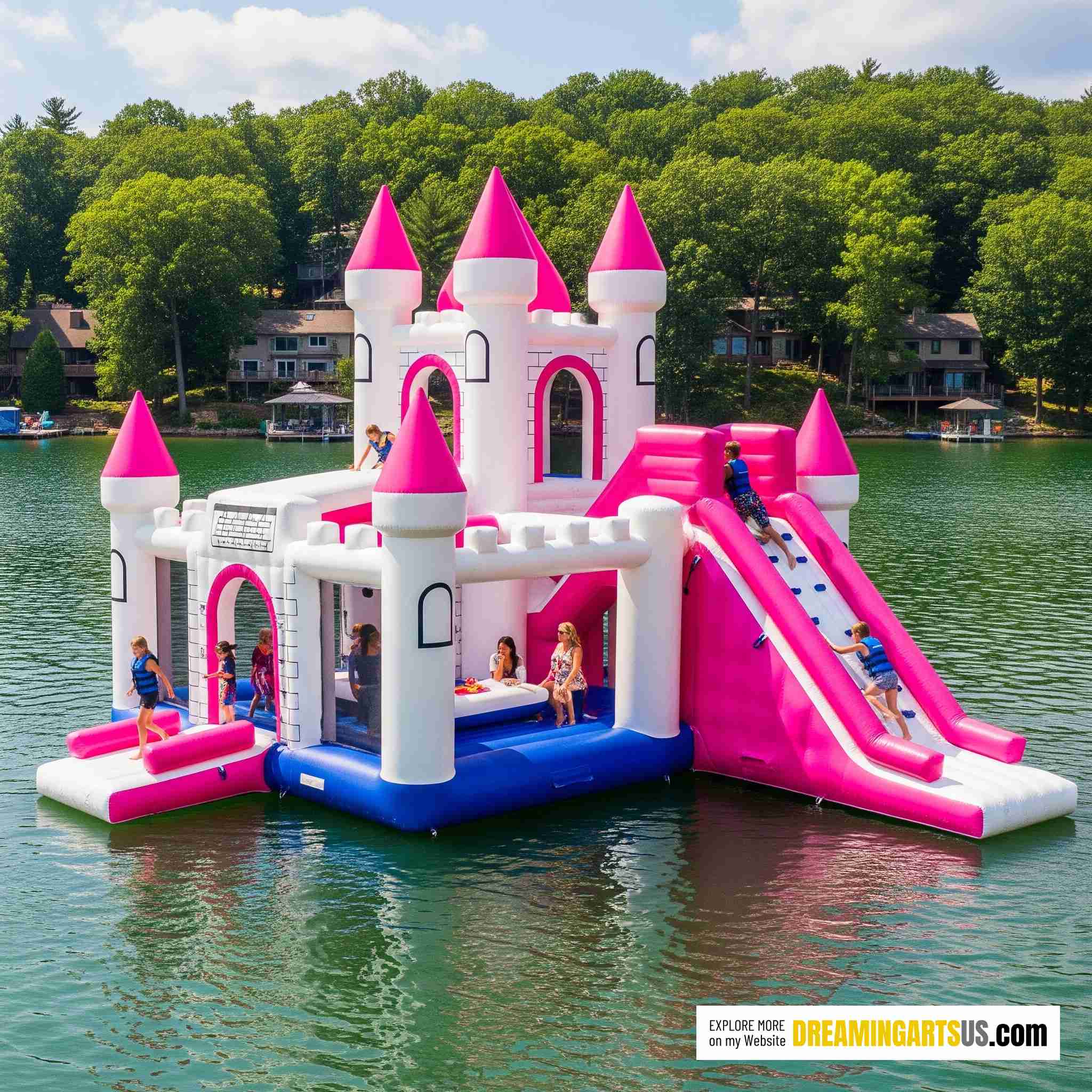 Castle Lake Party Float