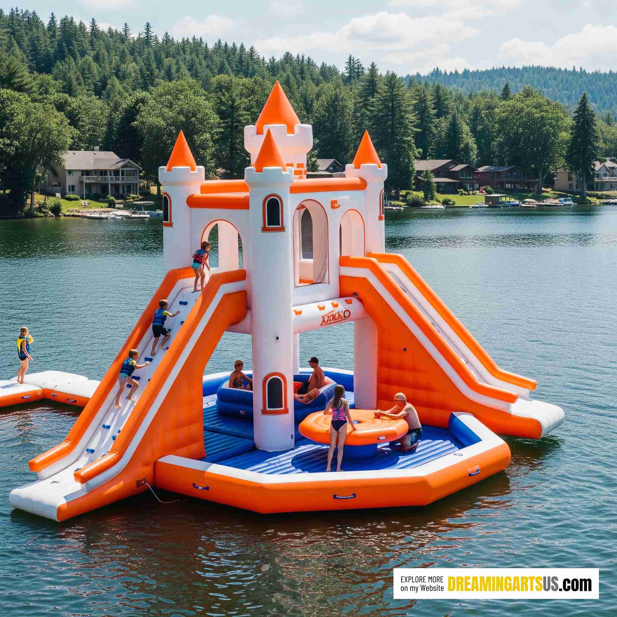 Castle Lake Party Float