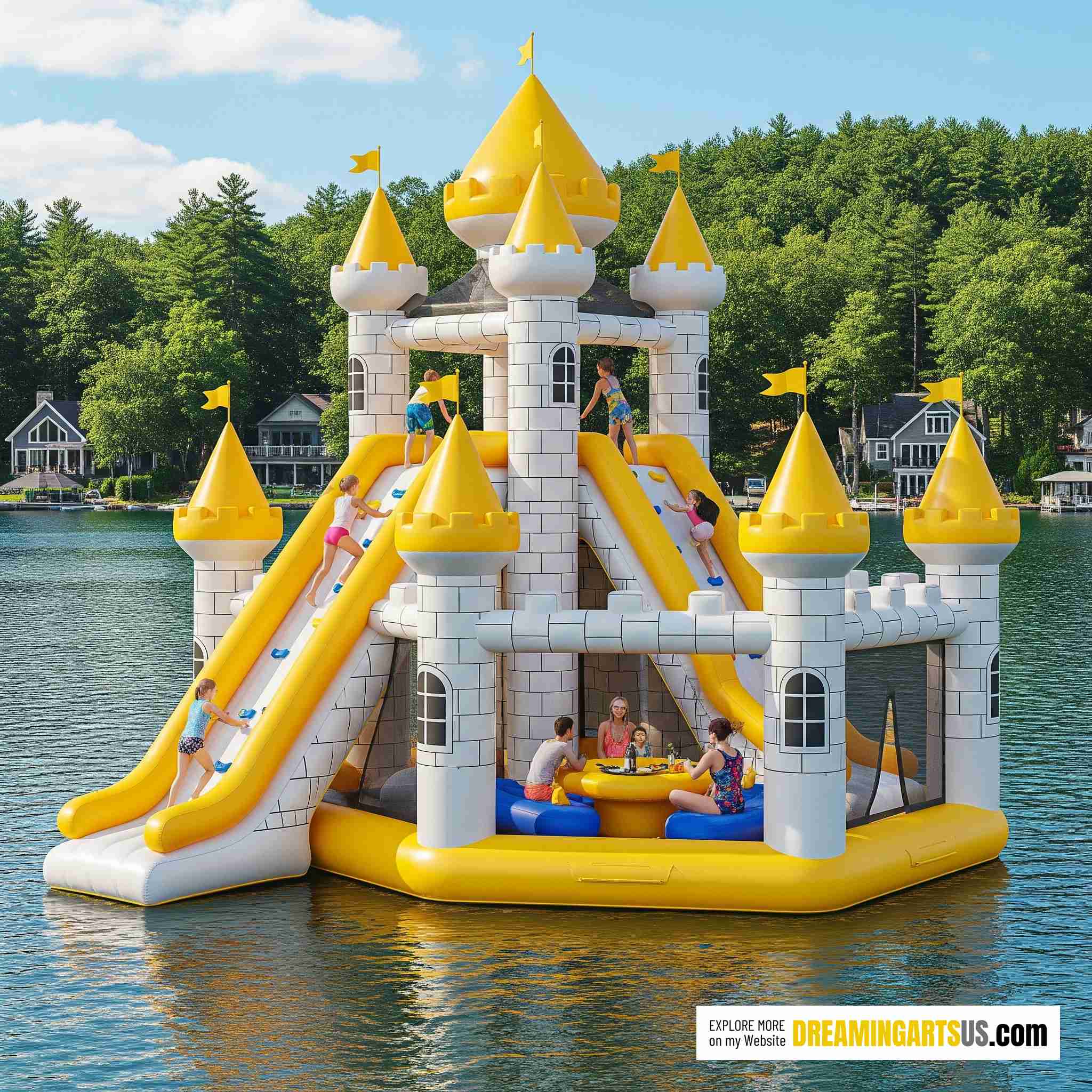 Castle Lake Party Float