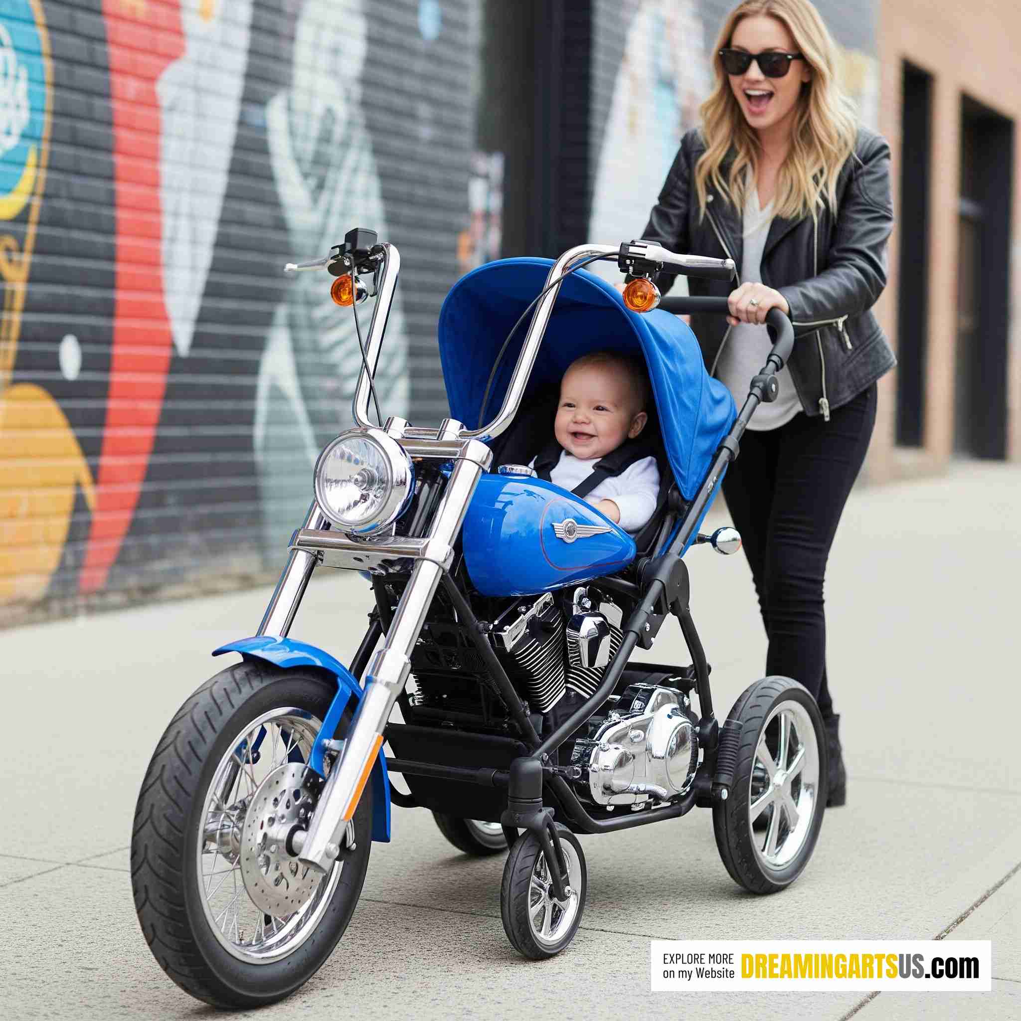 Harley inspired Strollers