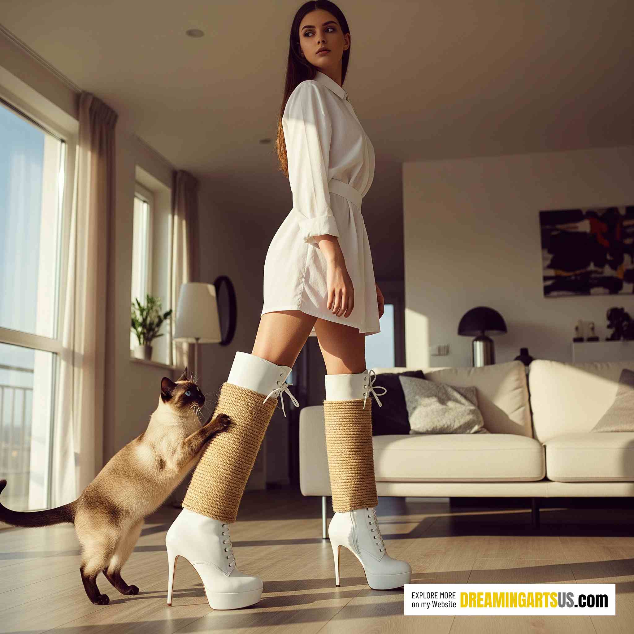 Scratching Post Boots