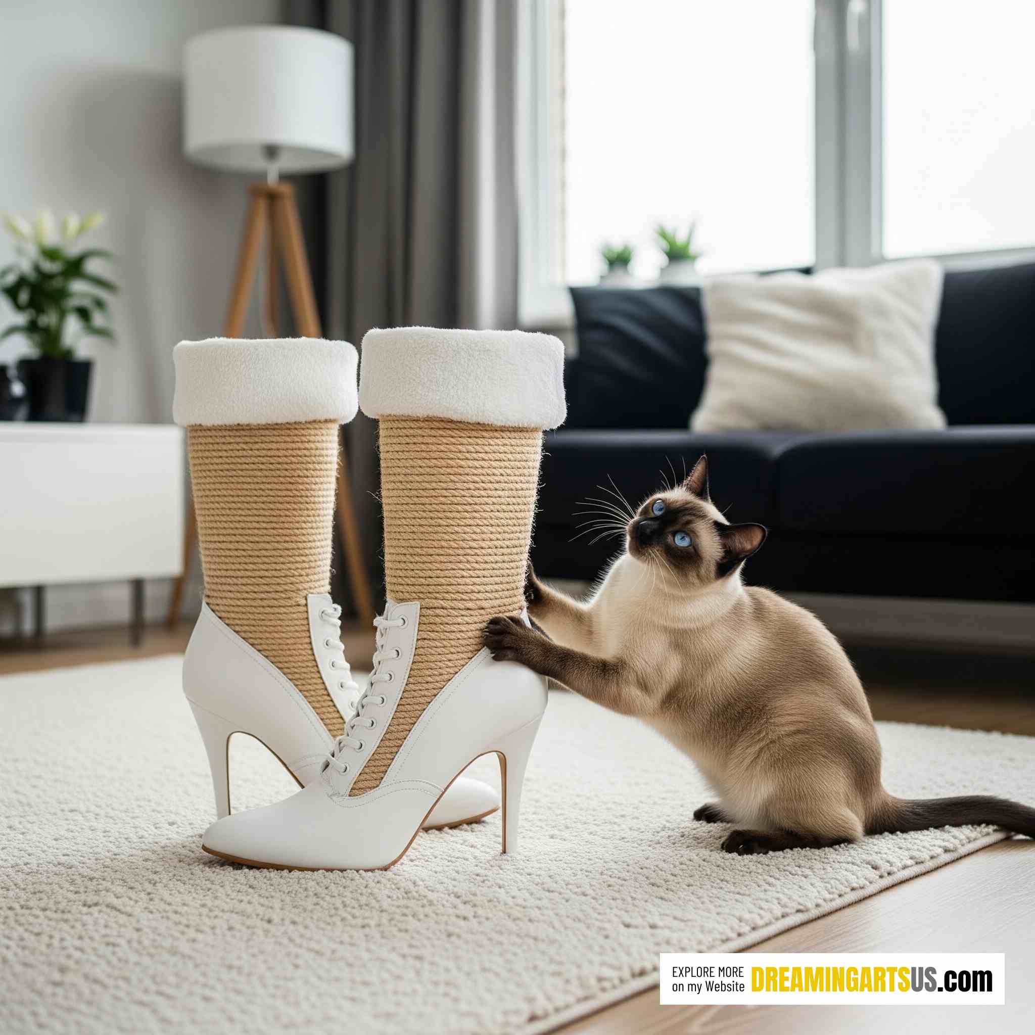 Scratching Post Boots