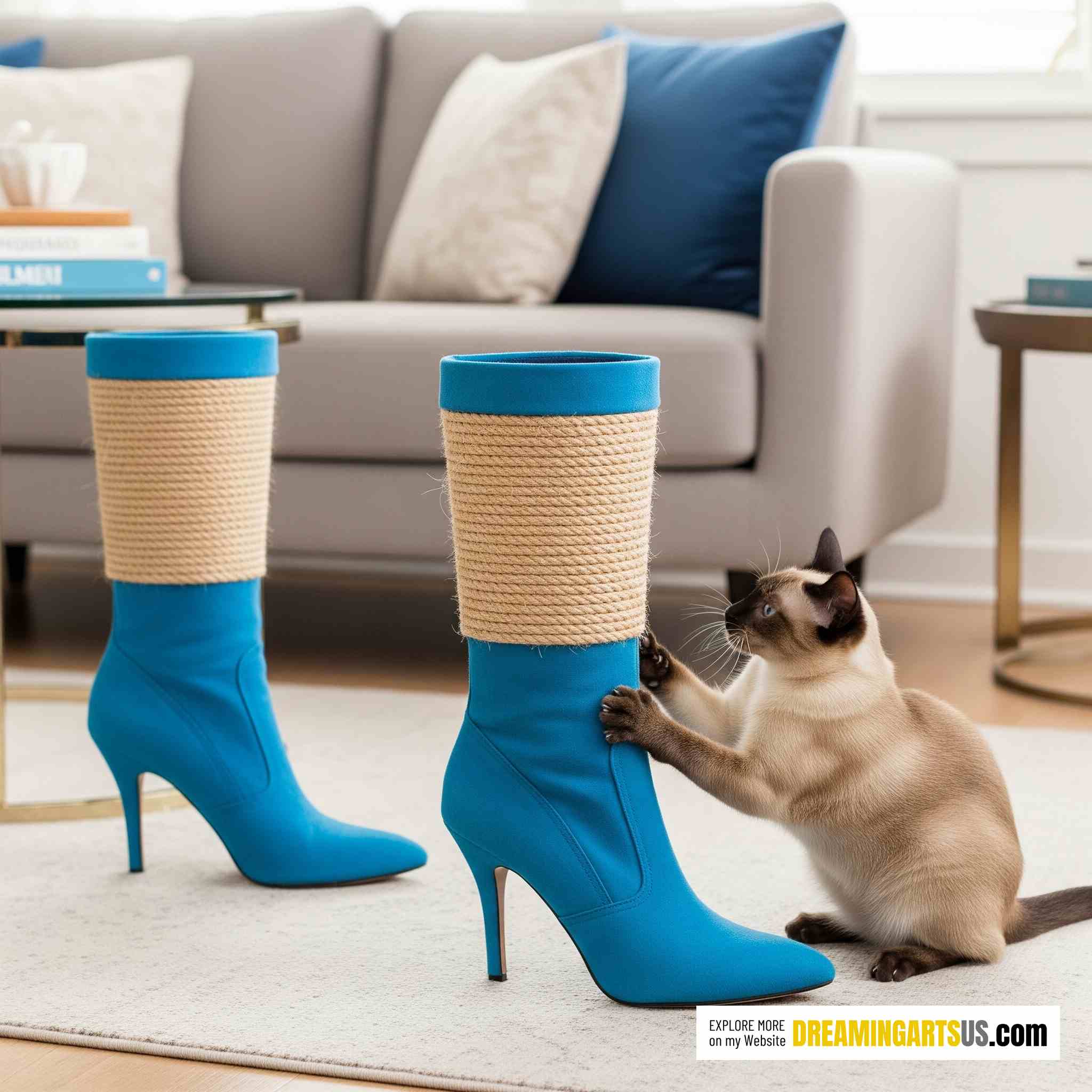 Scratching Post Boots