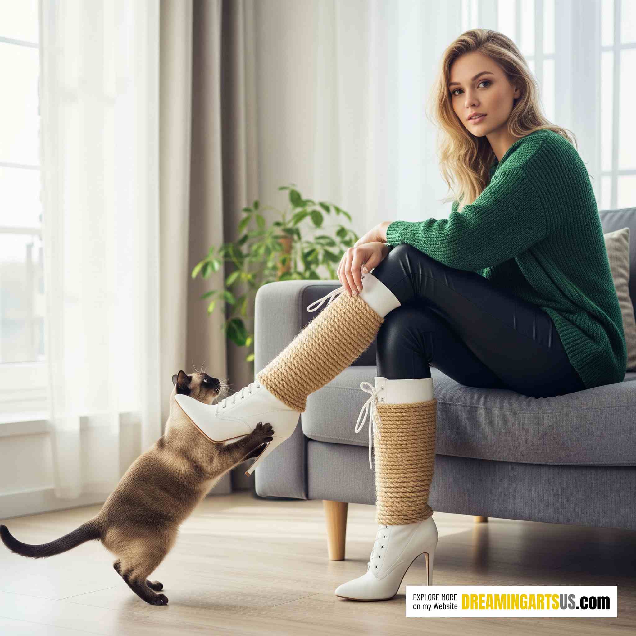 Scratching Post Boots