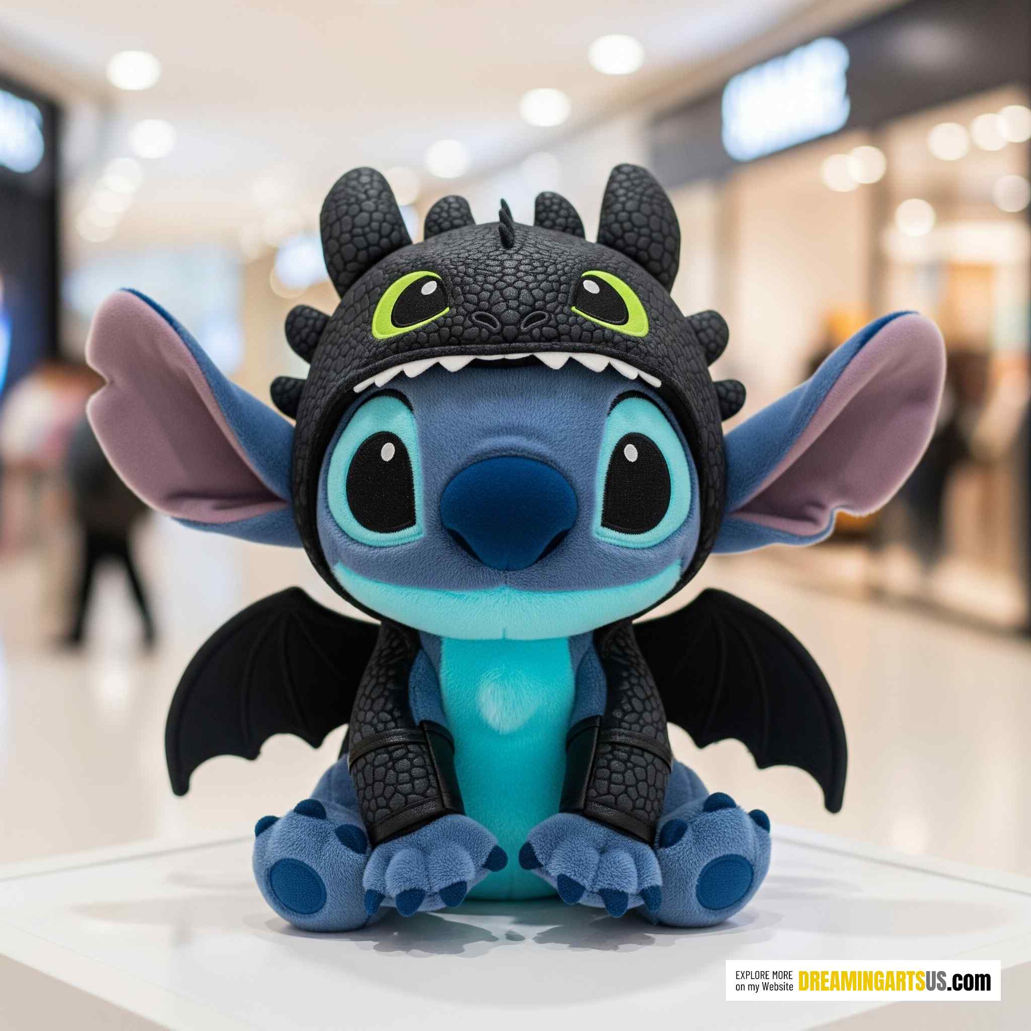 Stitch Toothless Plushie