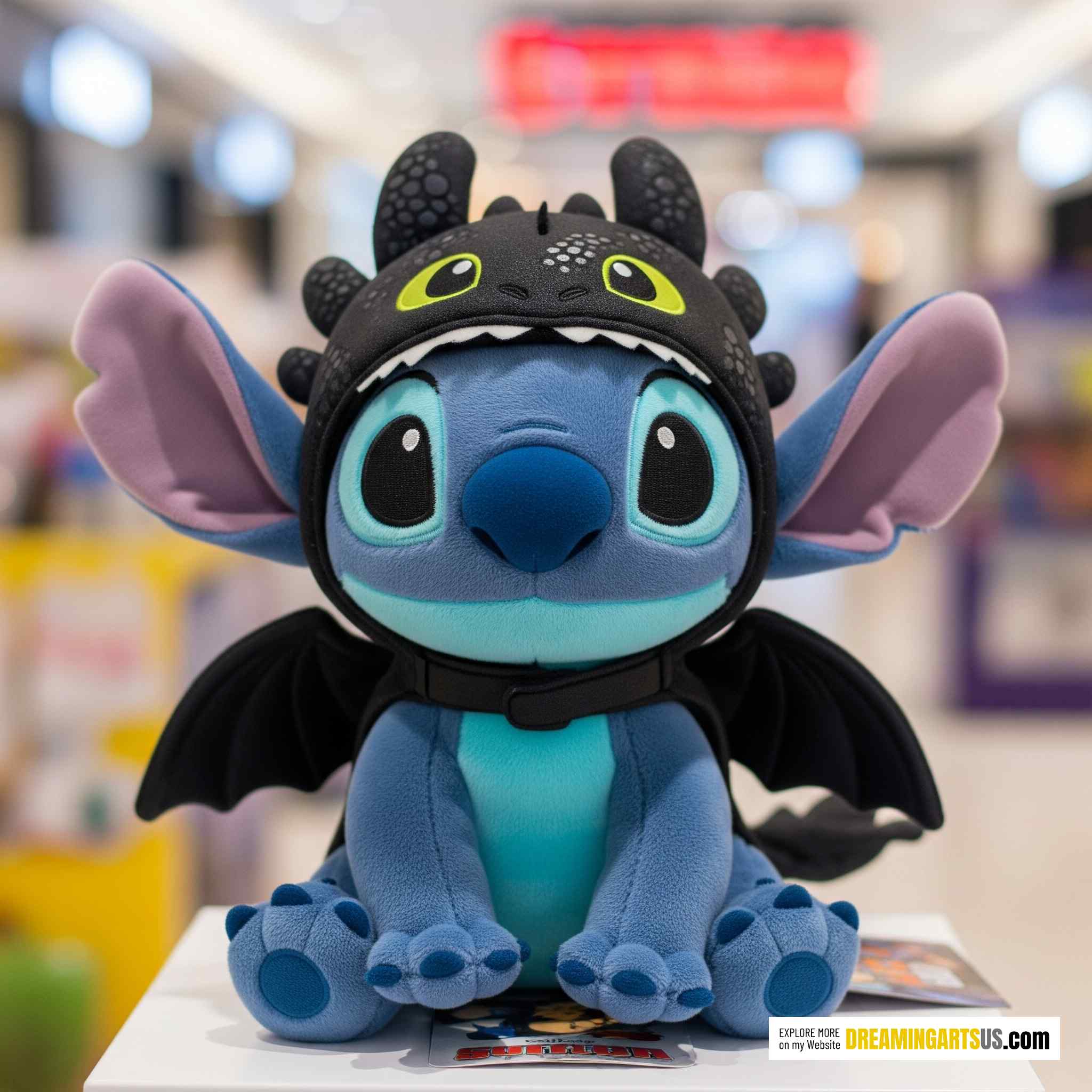 Stitch Toothless Plushie