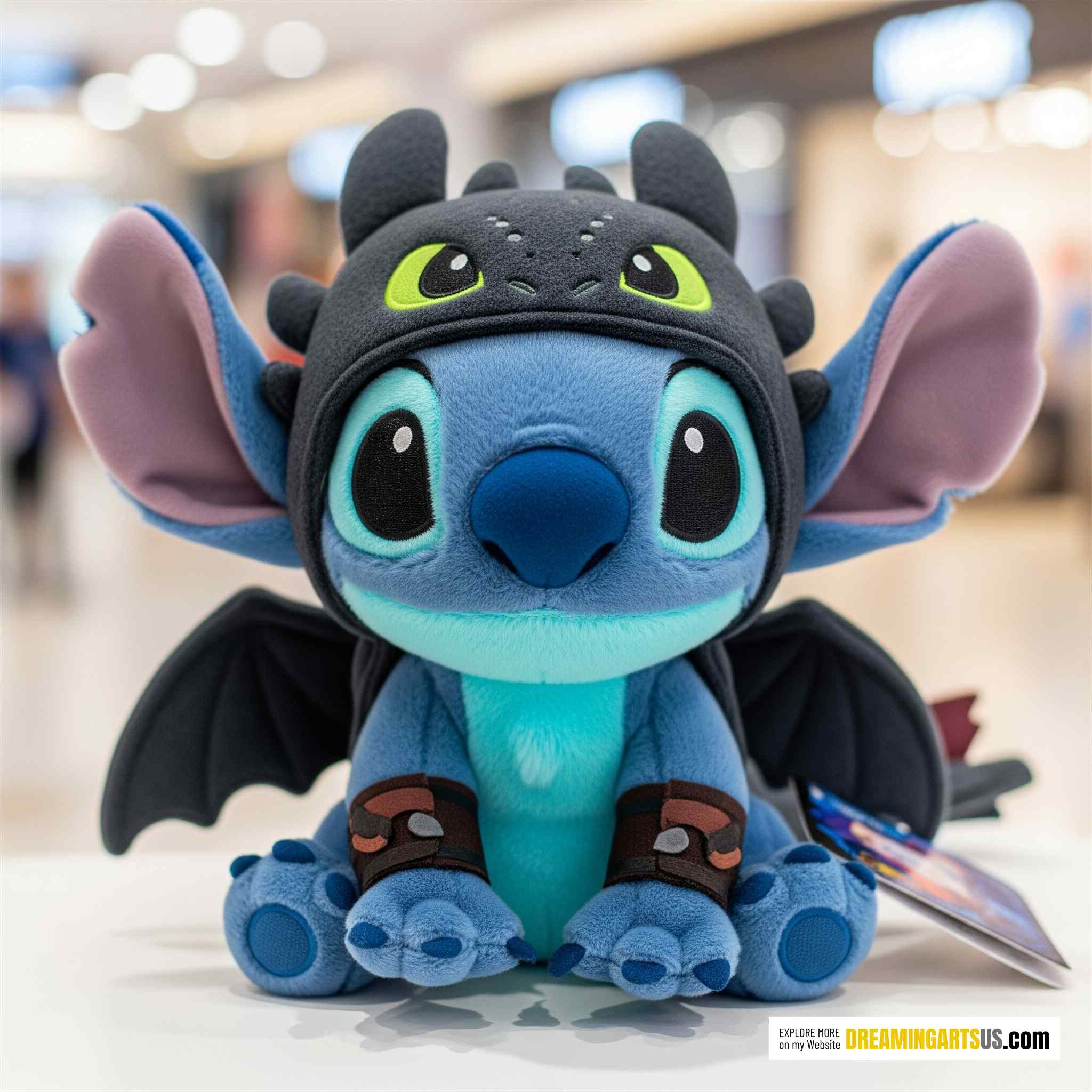 Stitch Toothless Plushie