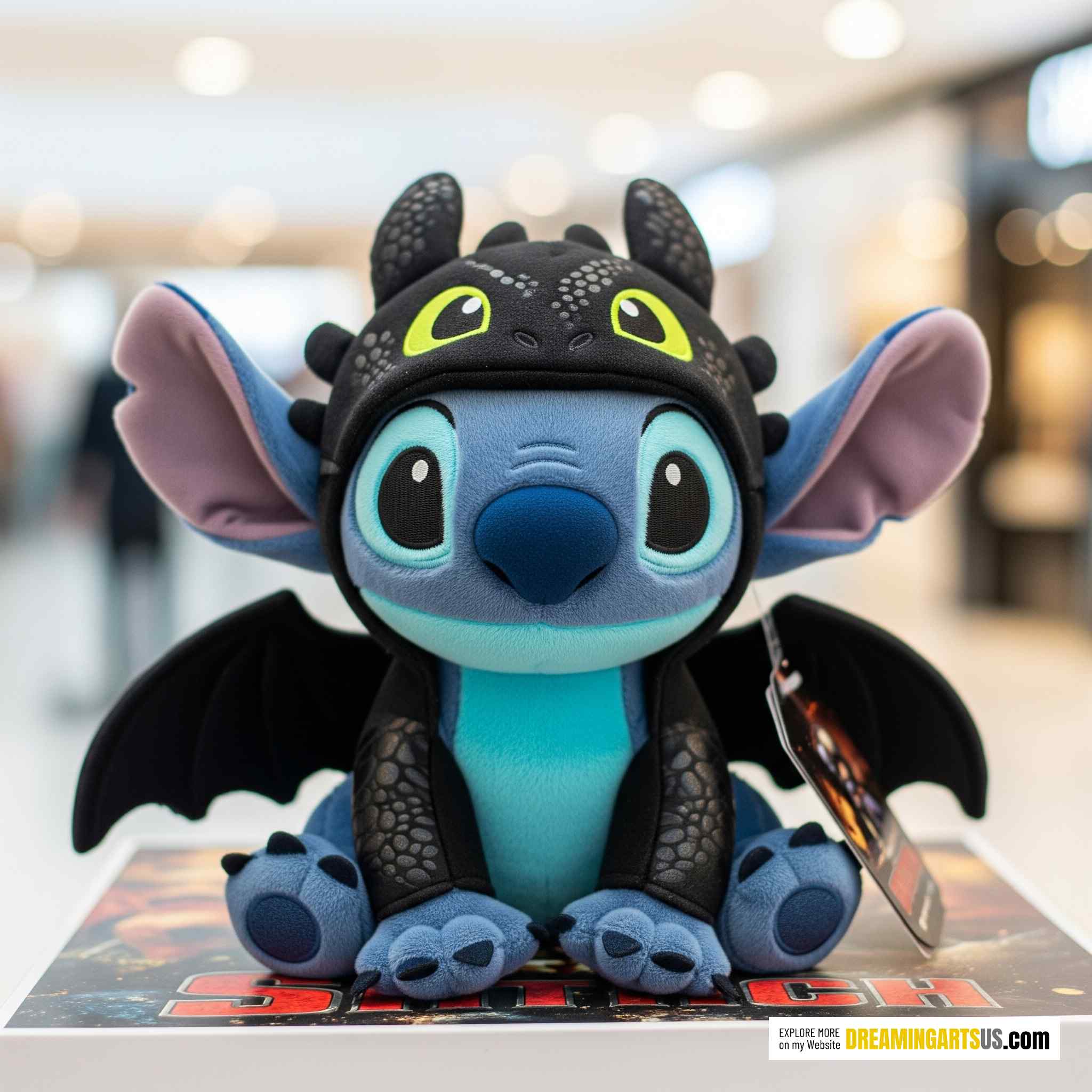 Stitch Toothless Plushie