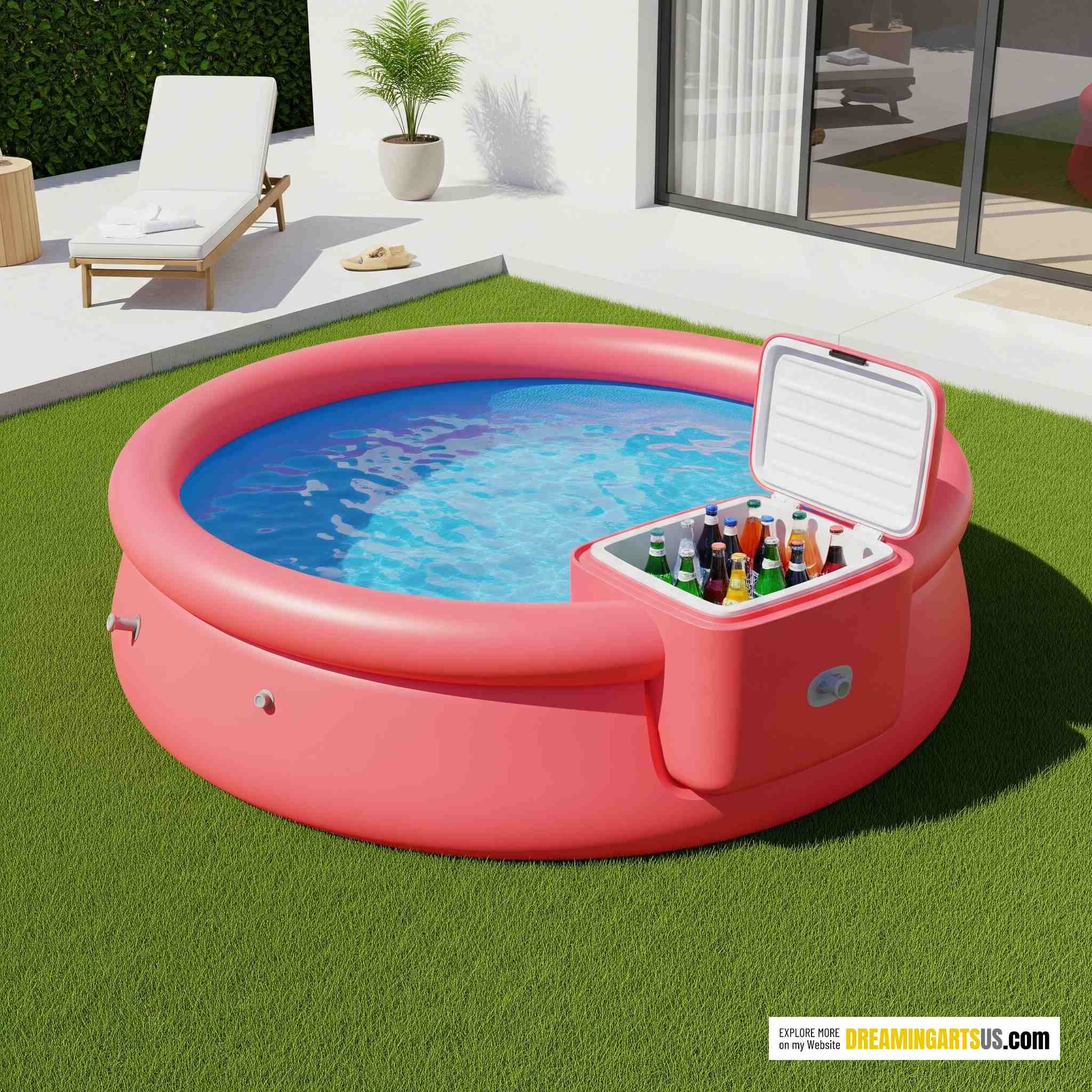 Pools with Built-In Coolers