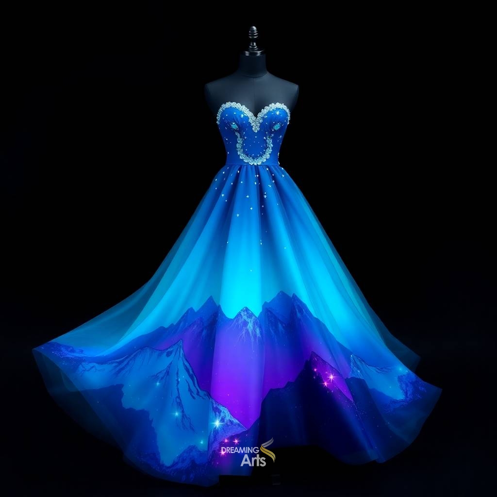 Aurora Borealis Dress