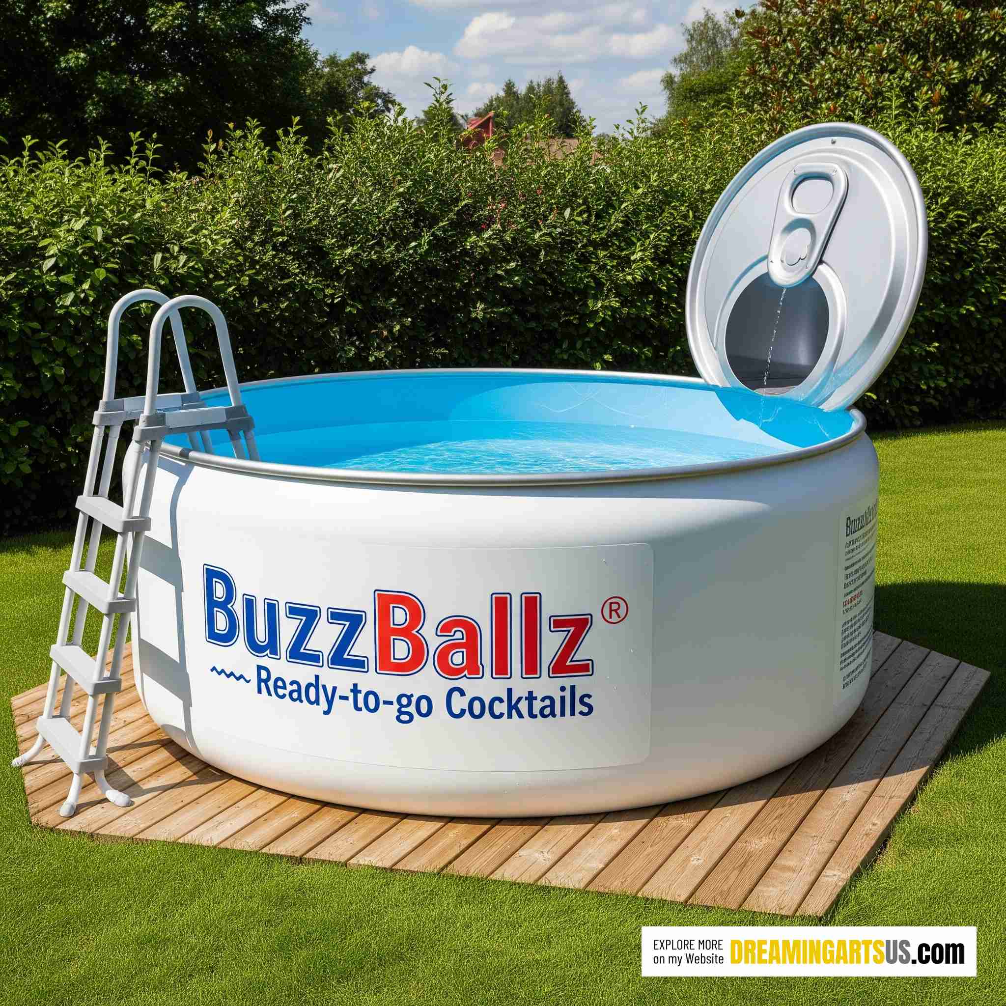 BuzzBallz Shaped Pool
