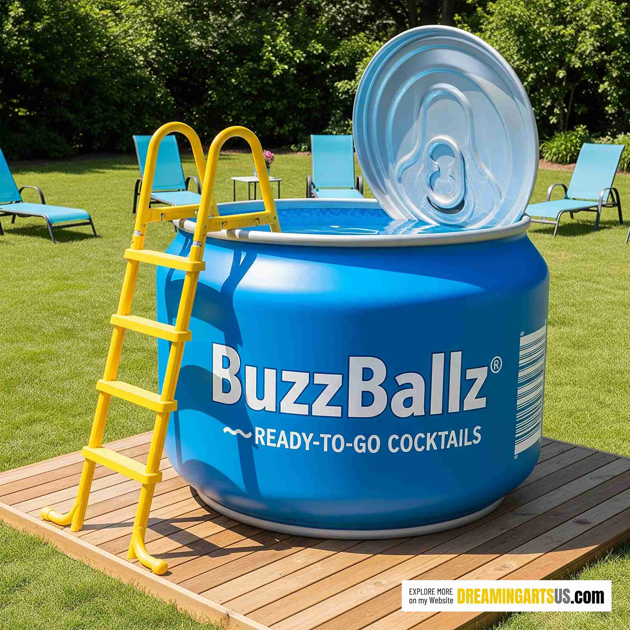 BuzzBallz Shaped Pool