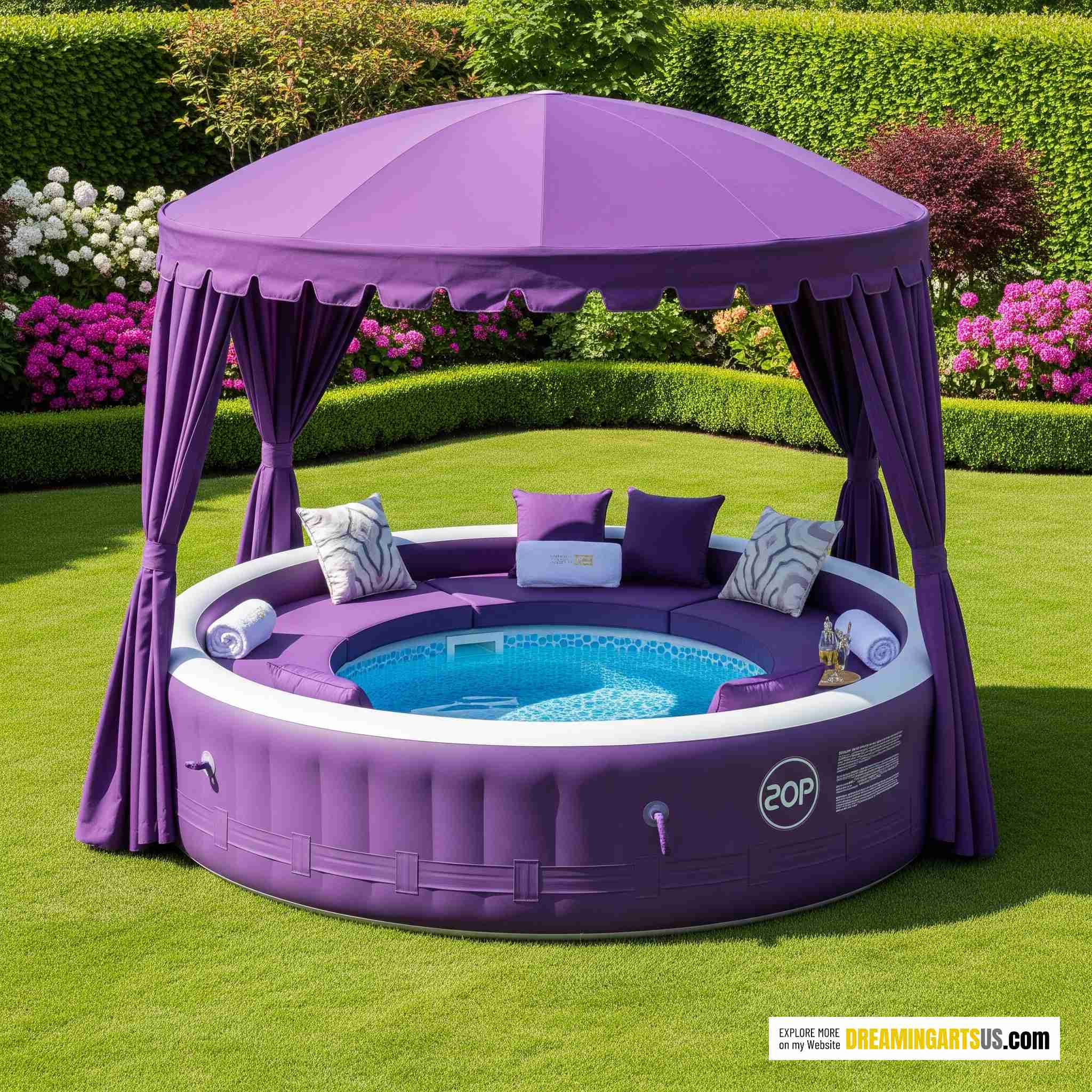 Canopy Pool Sofas