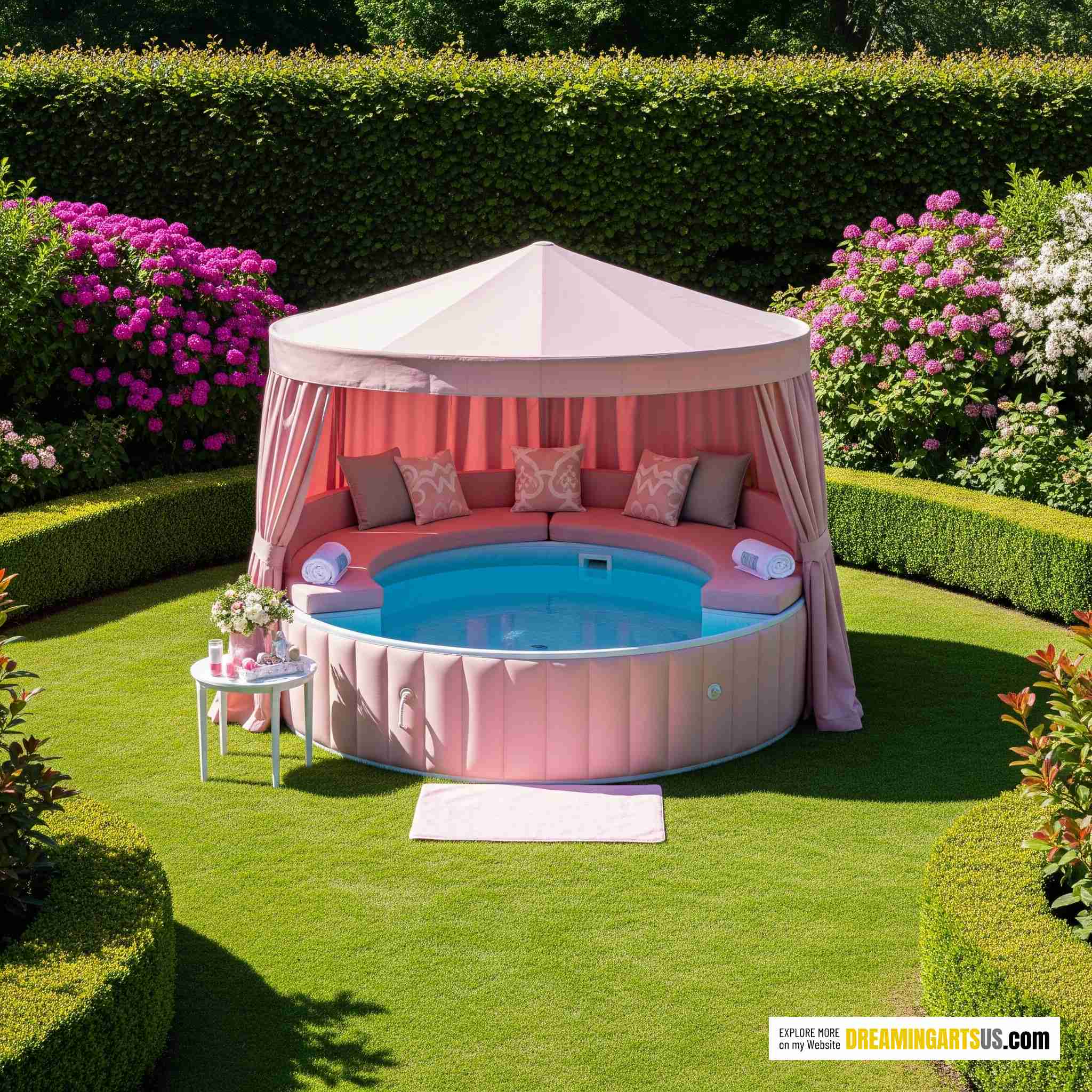 Canopy Pool Sofa