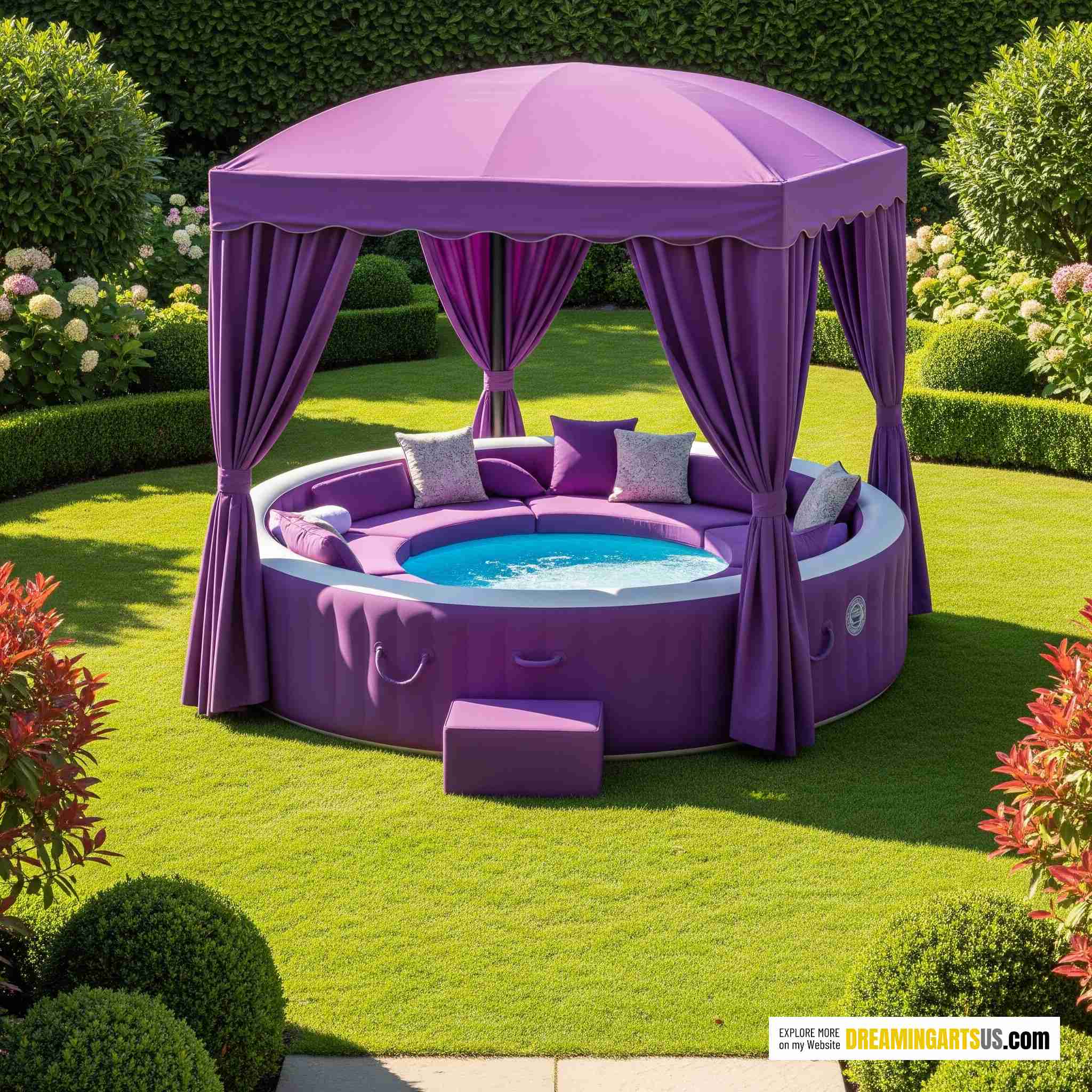 Canopy Pool Sofa