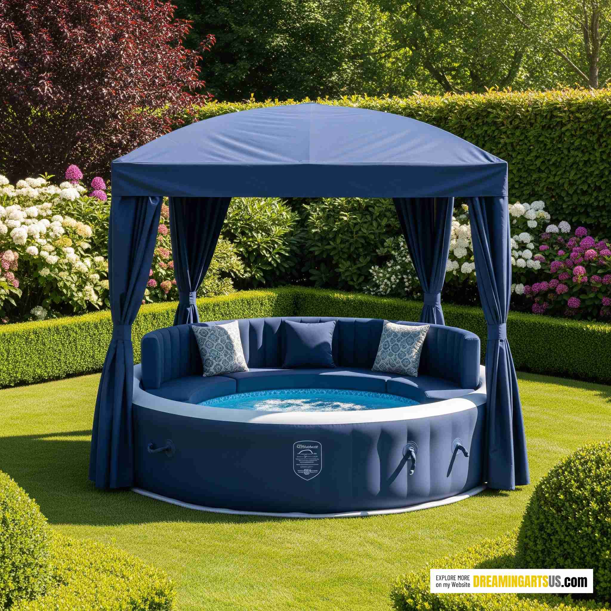 Canopy Pool Sofa