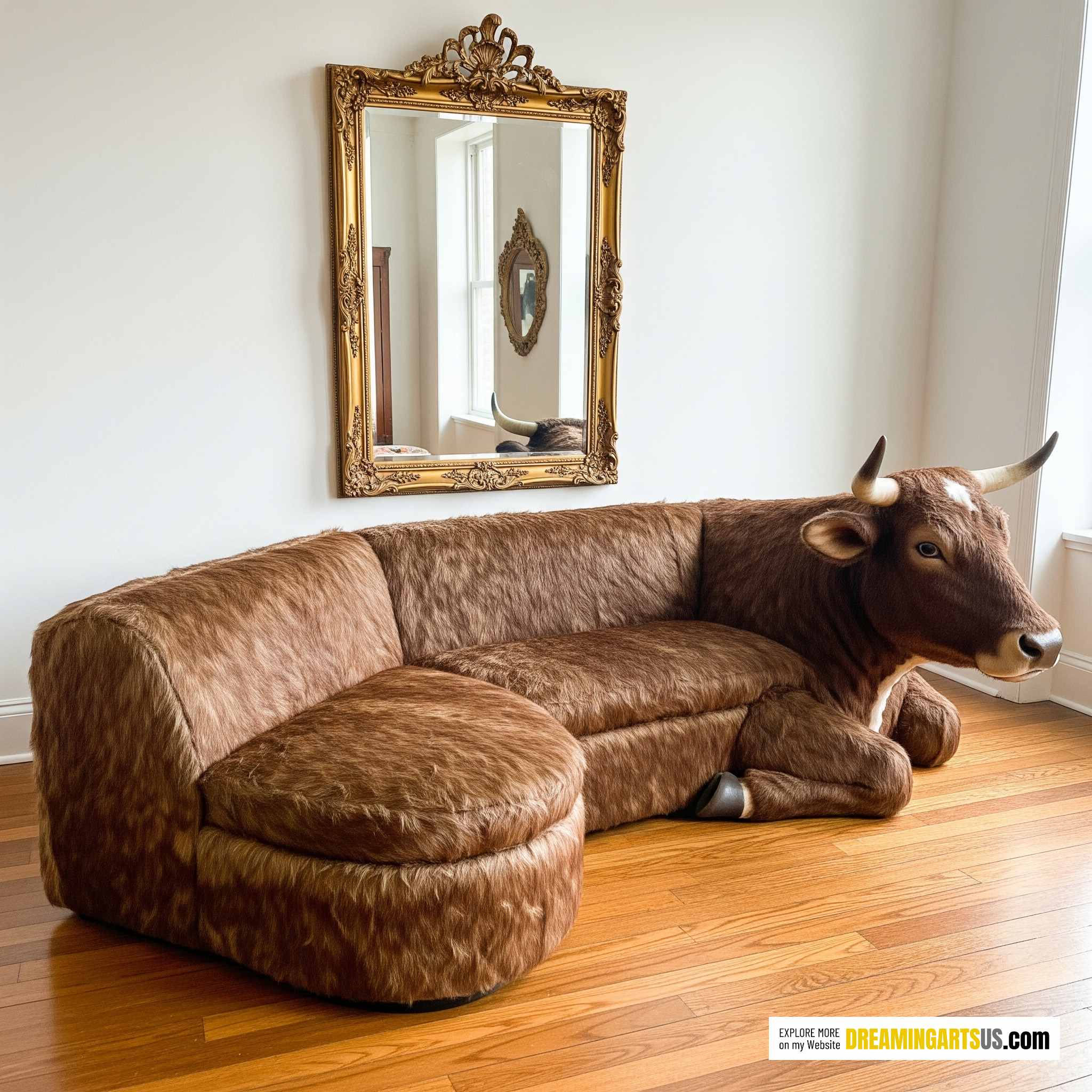 Cow shaped Sectional Sofa