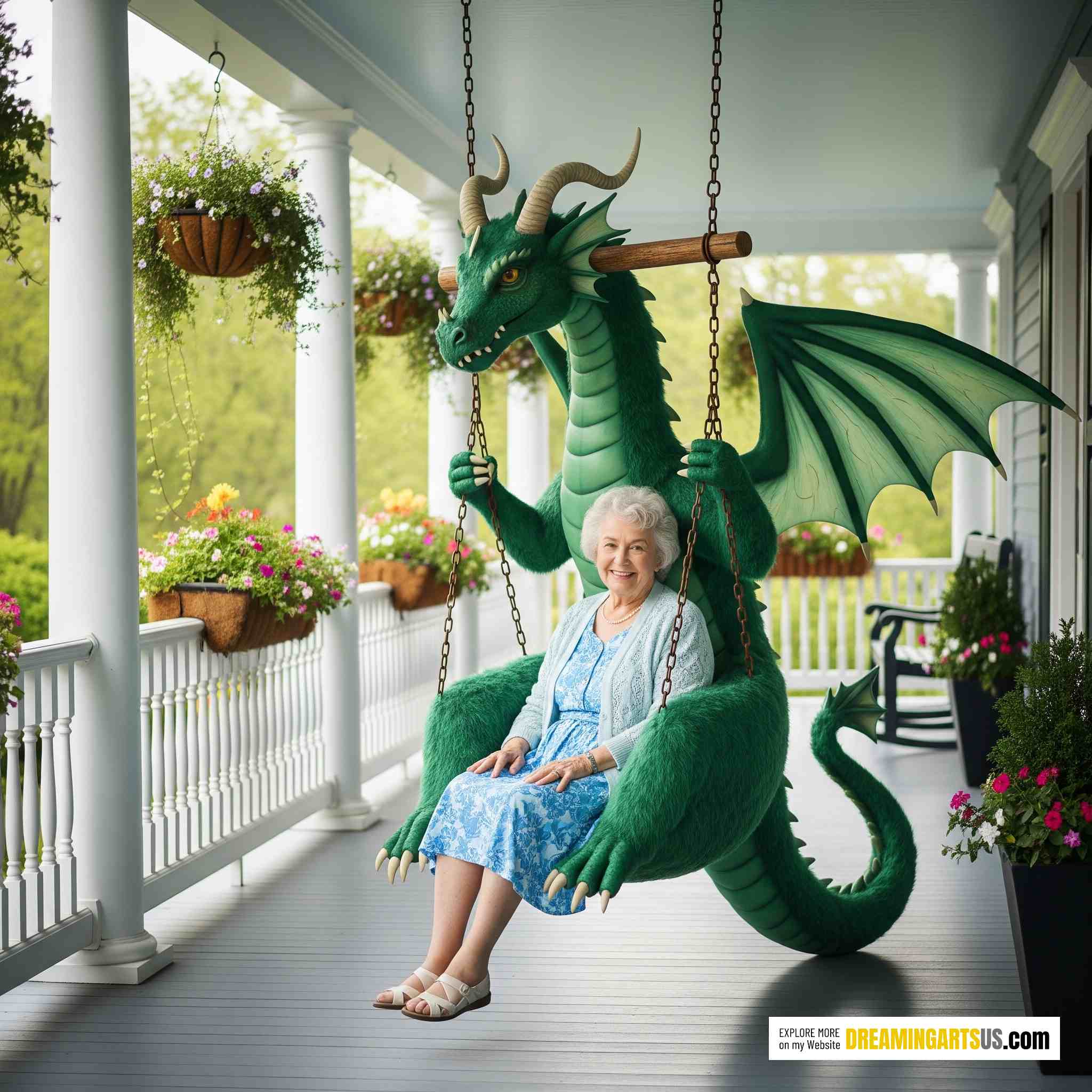 Dragon Swing Lounger