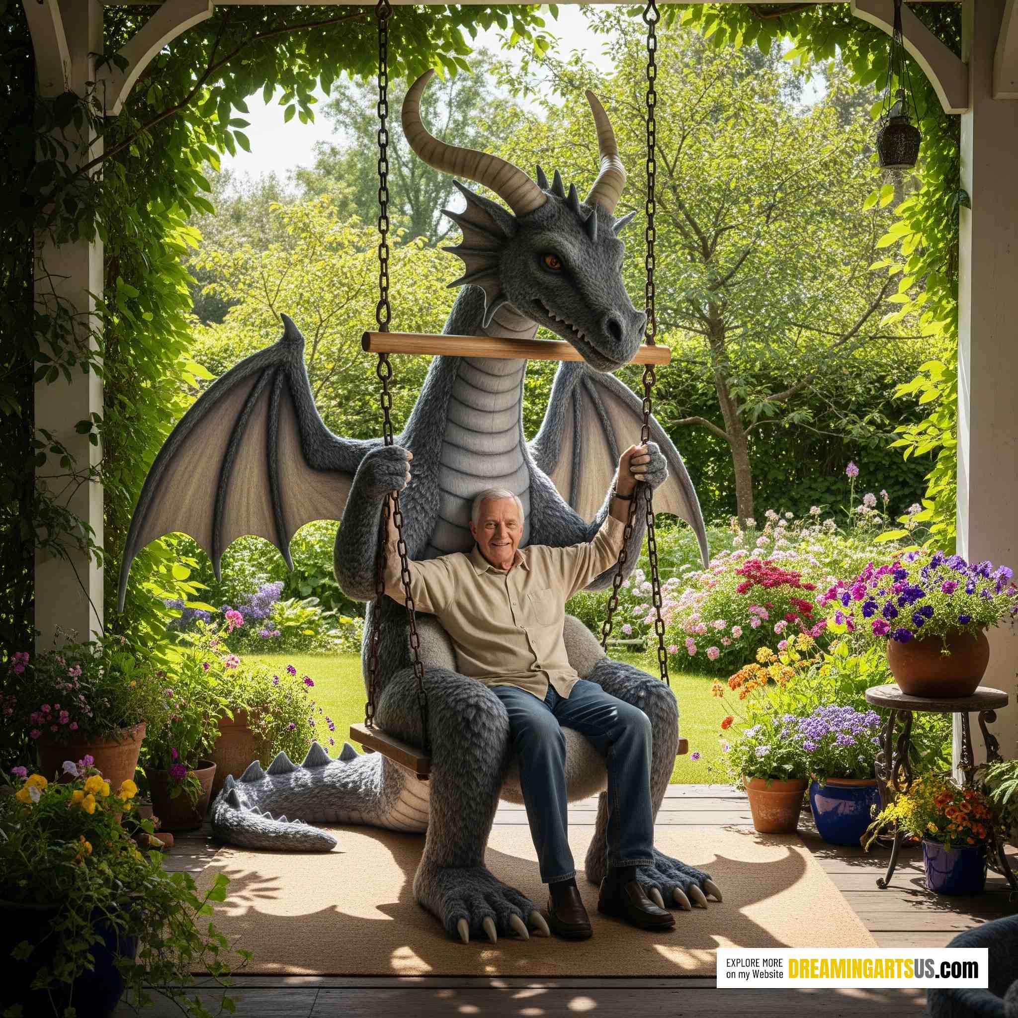 Dragon Swing Lounger