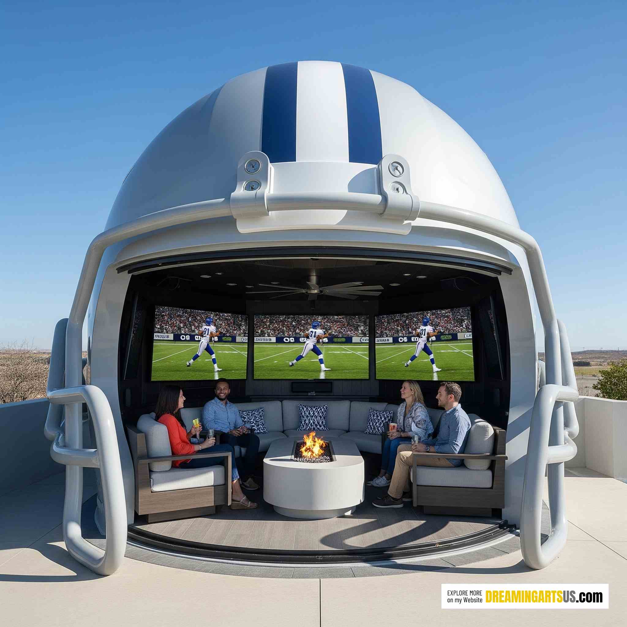 Football Helmet Gazebos
