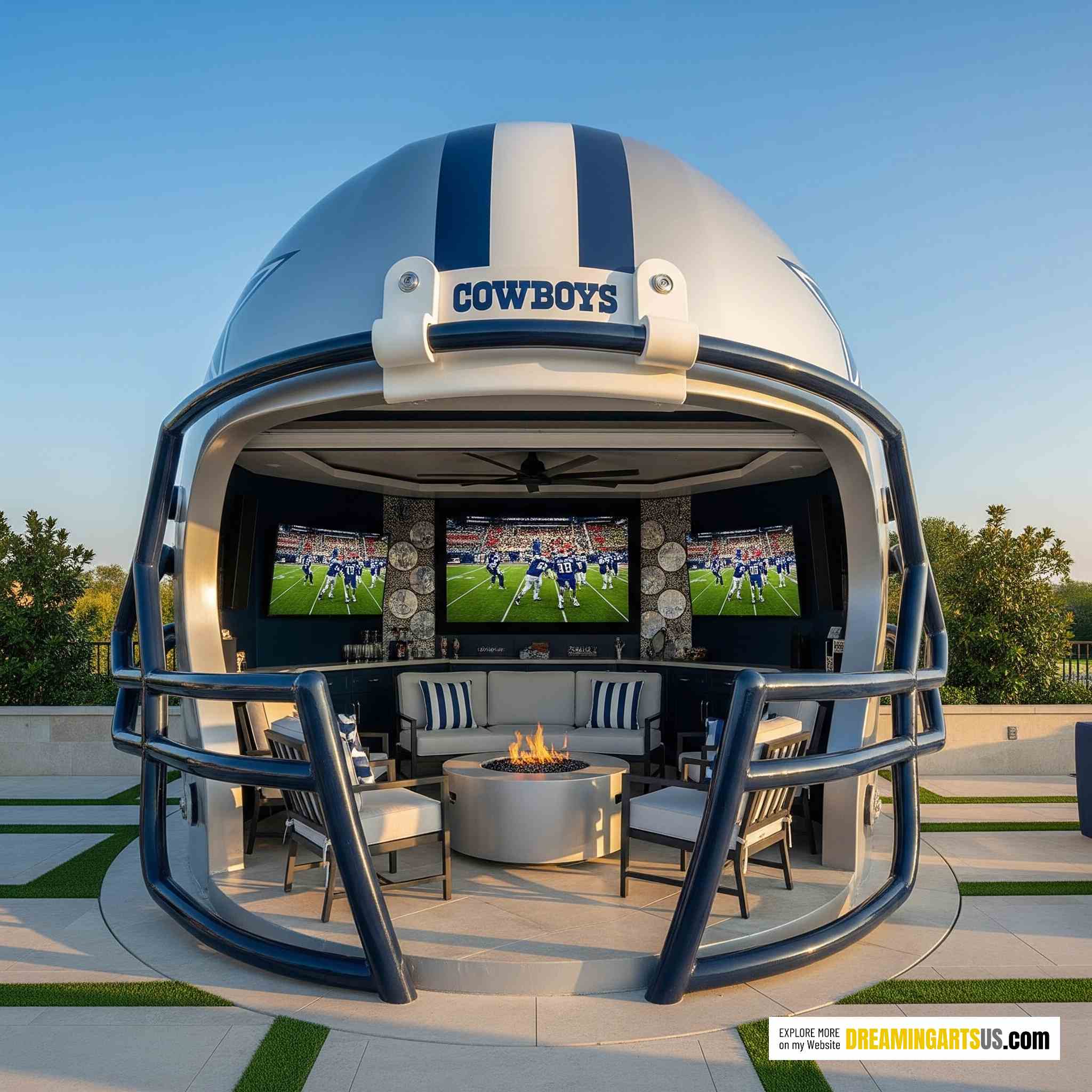 Football Helmet Gazebos