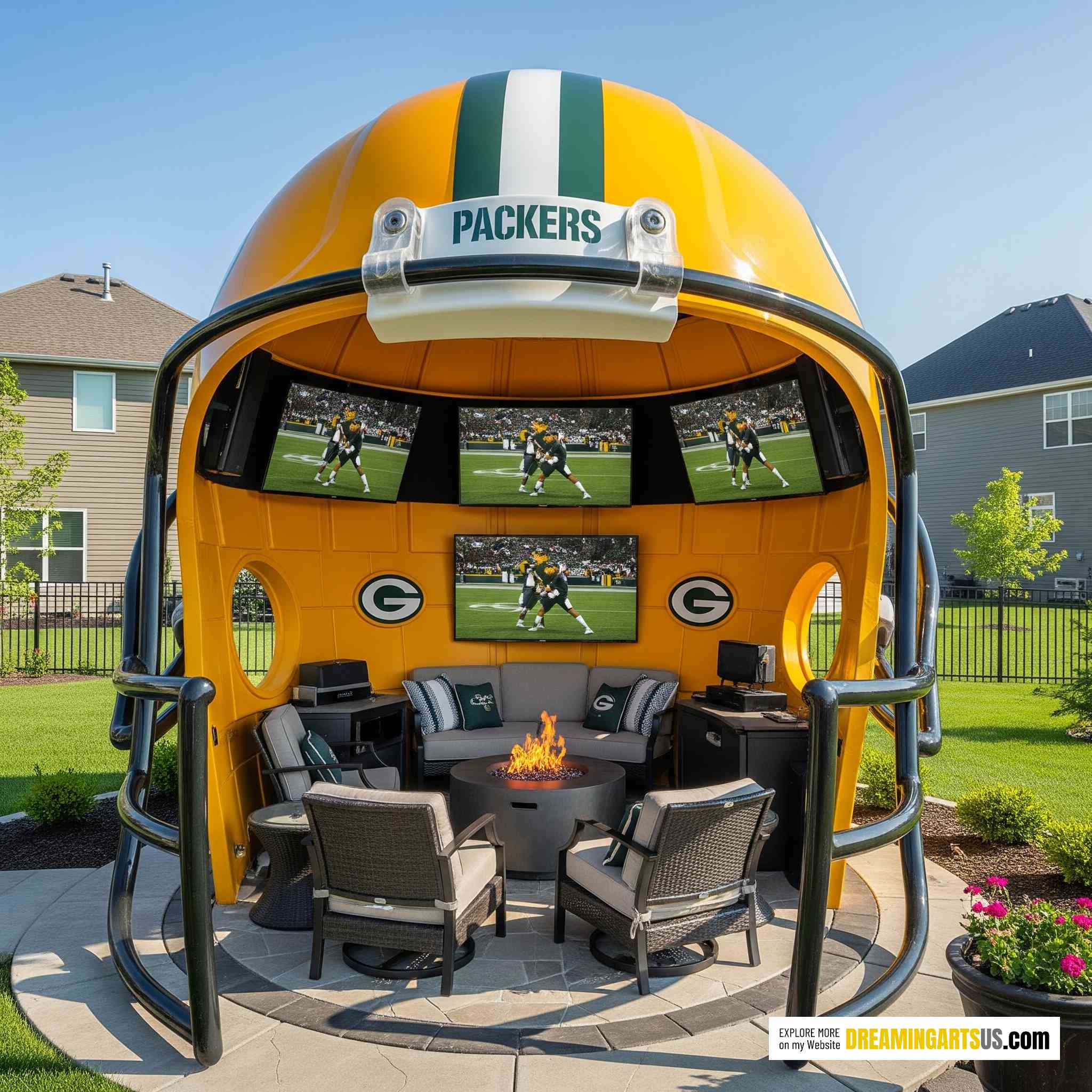 Football Helmet Gazebo