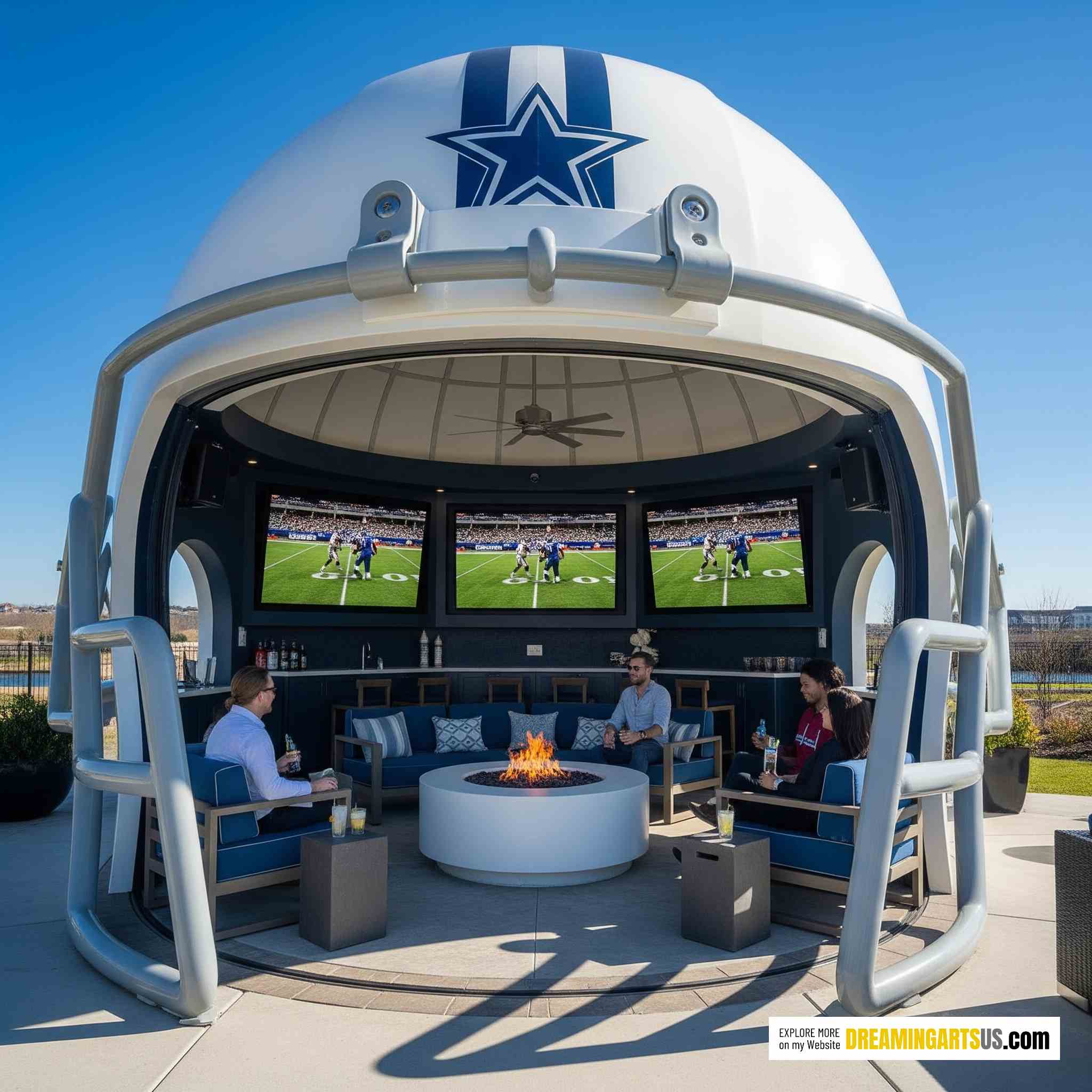 Football Helmet Gazebos
