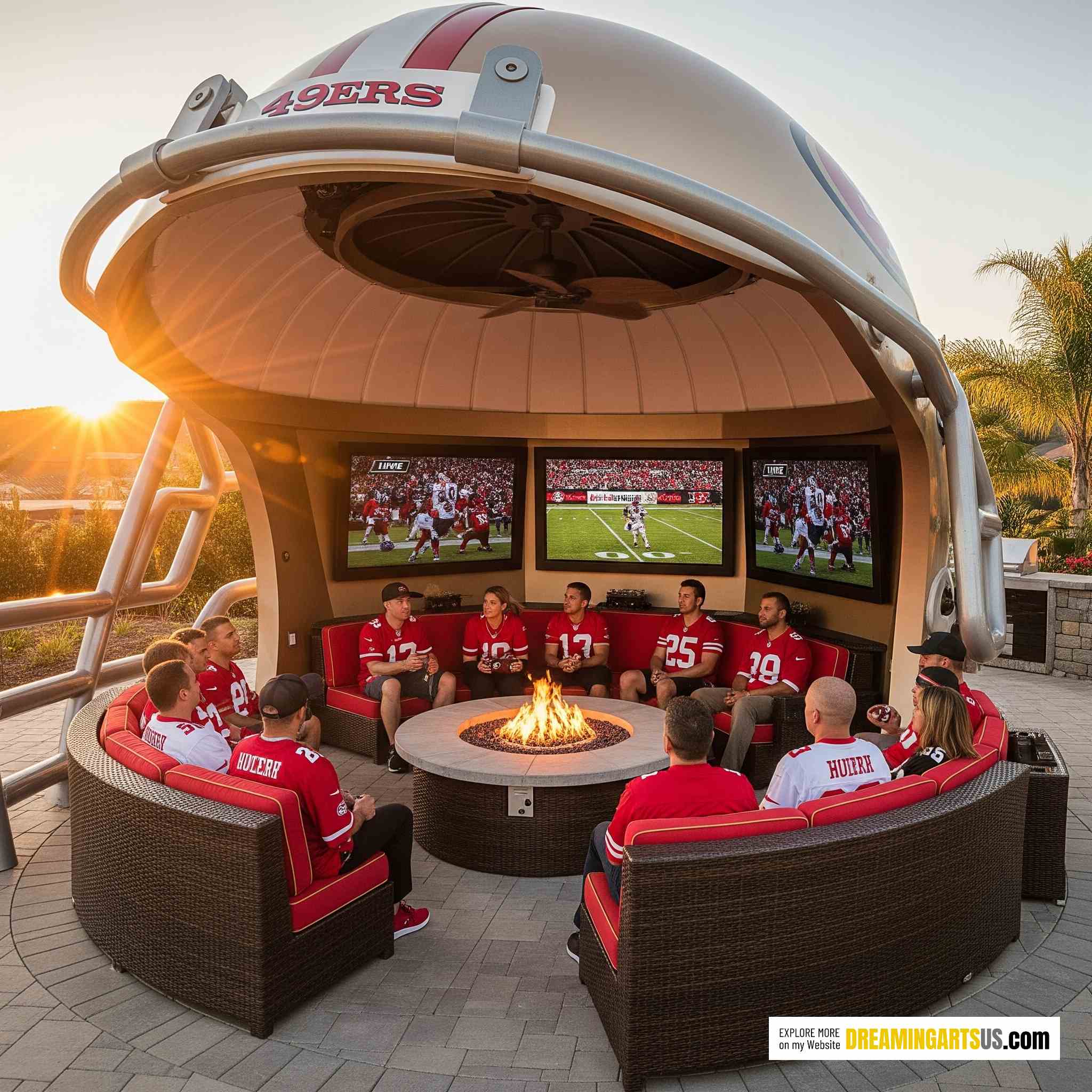 Football Helmet Gazebos