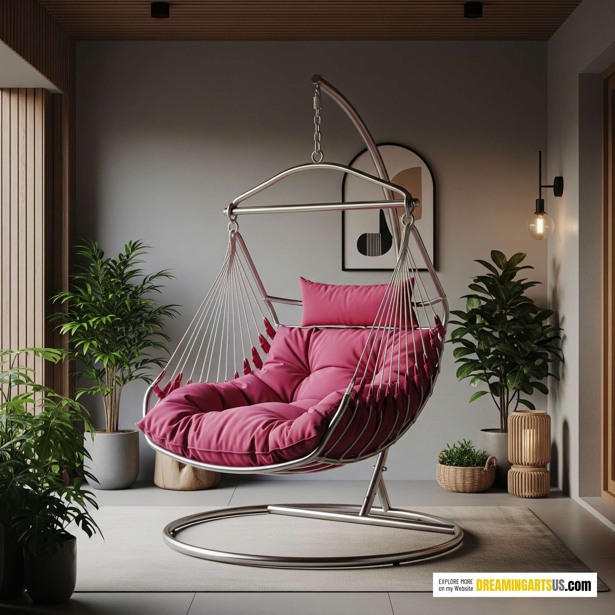 Hanging Hammock Lounger Swing