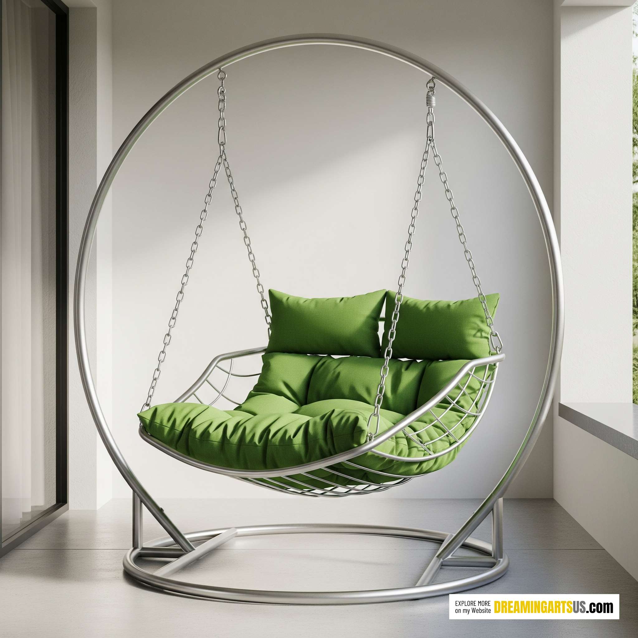 Hanging Hammock Swing Lounger