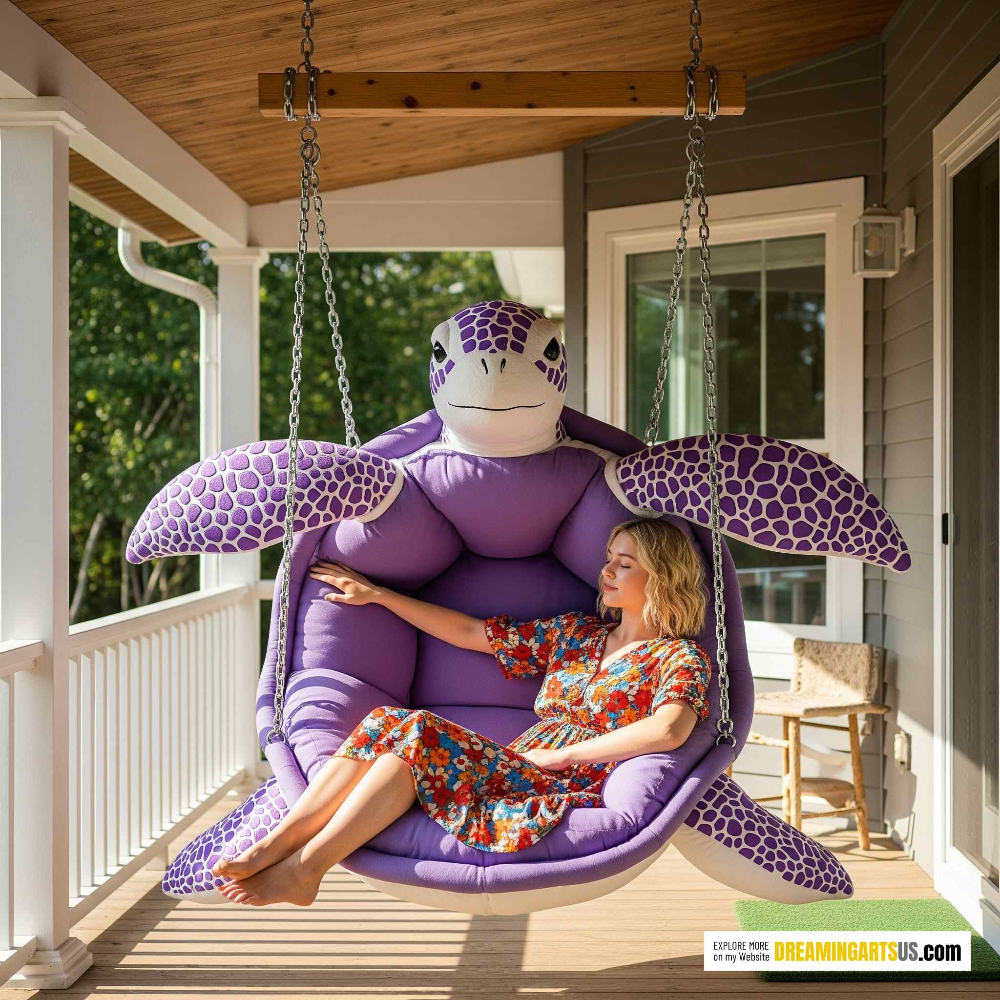 Hanging Turtle Lounger