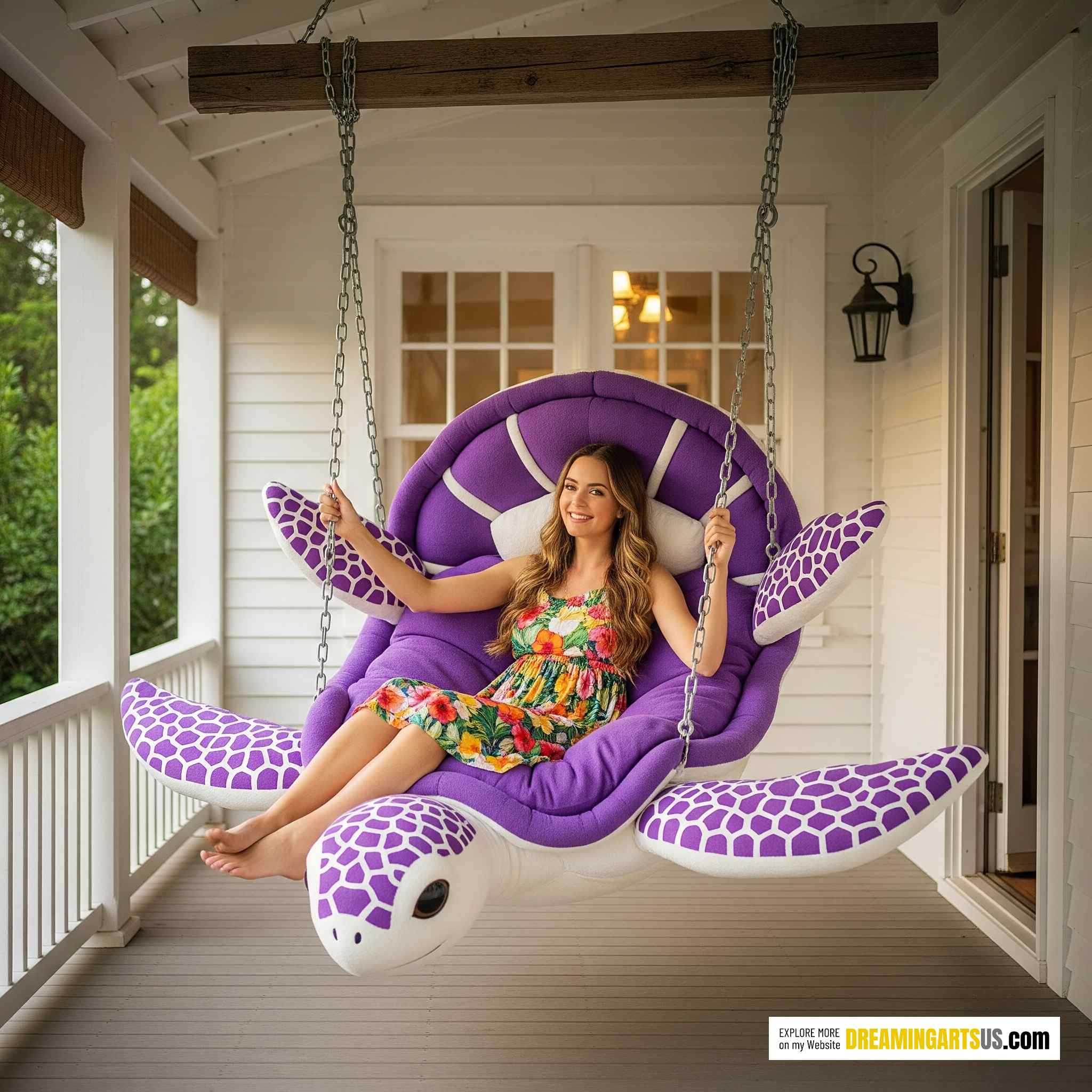 Hanging Turtle Loungers