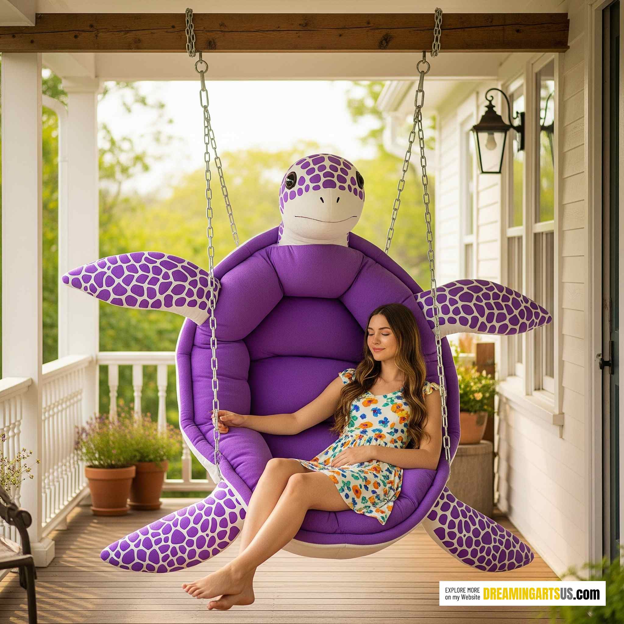 Hanging Turtle Lounger