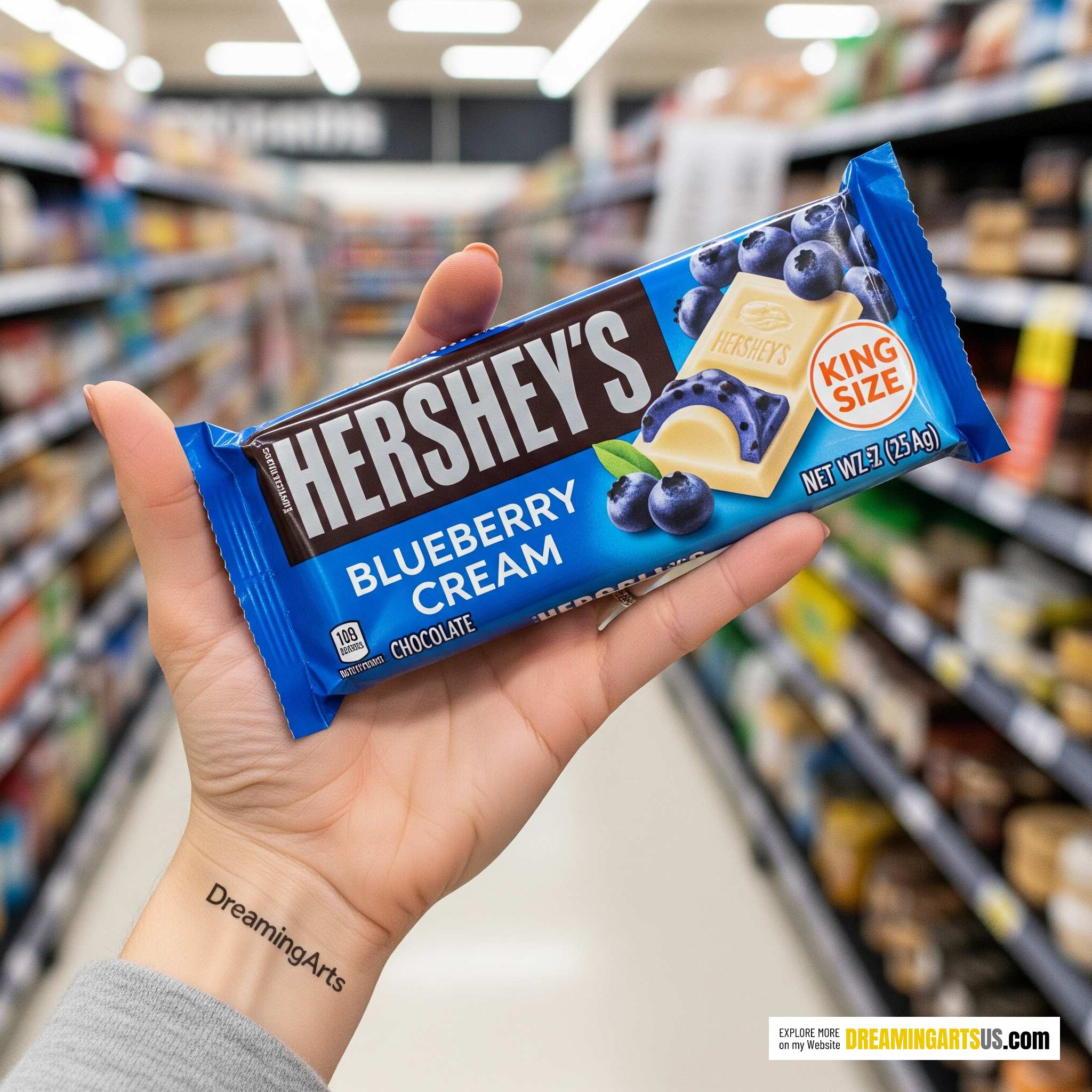 Hershey Blueberry Cream