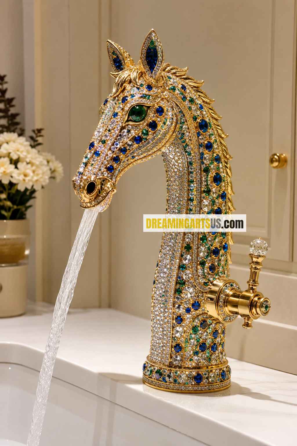 luxury horse faucets