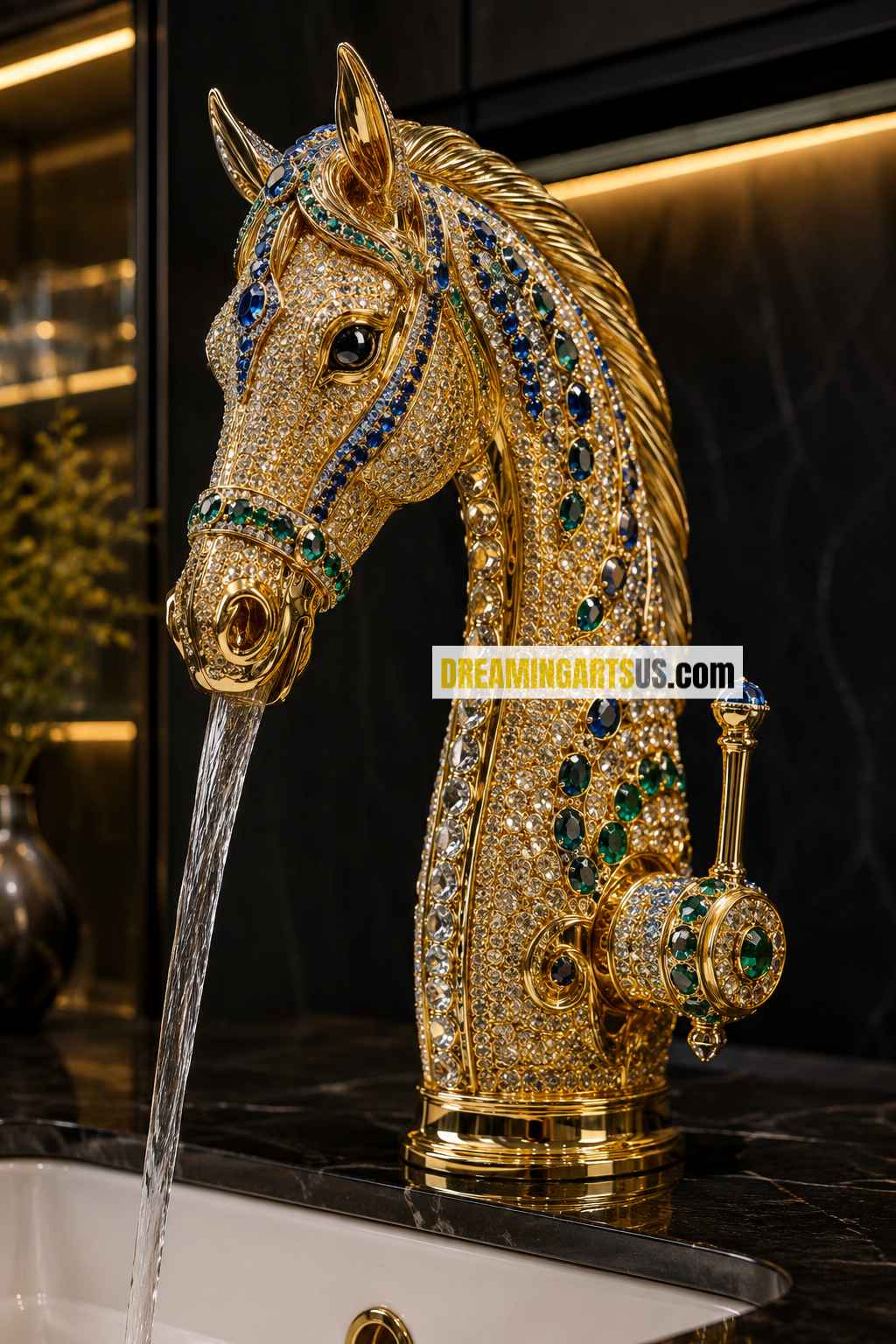 luxury horse faucets