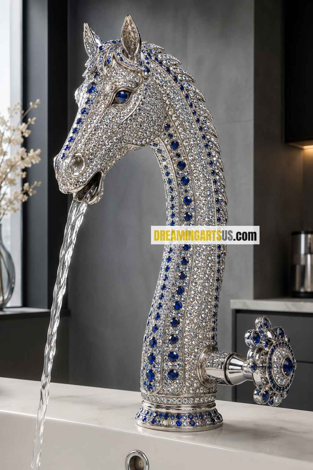 Stunning Horse Shaped Faucet