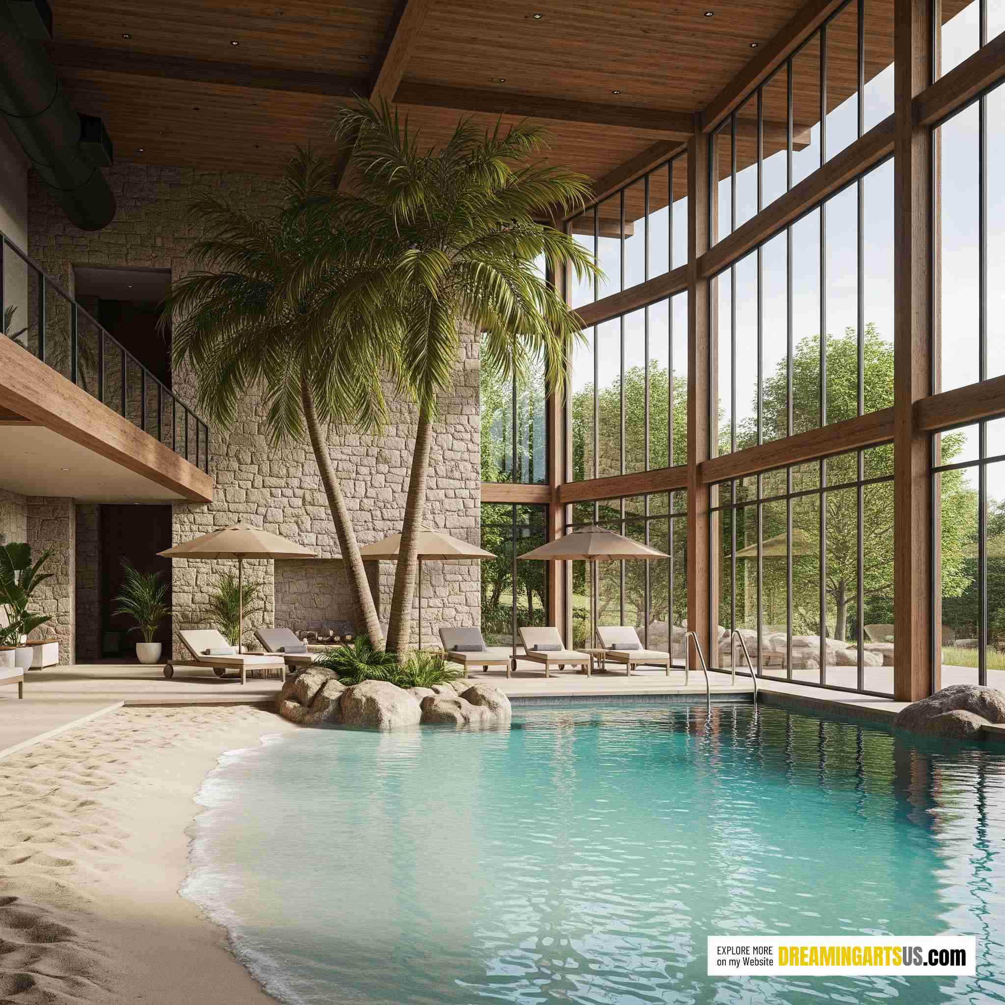 Indoor Beach Pool