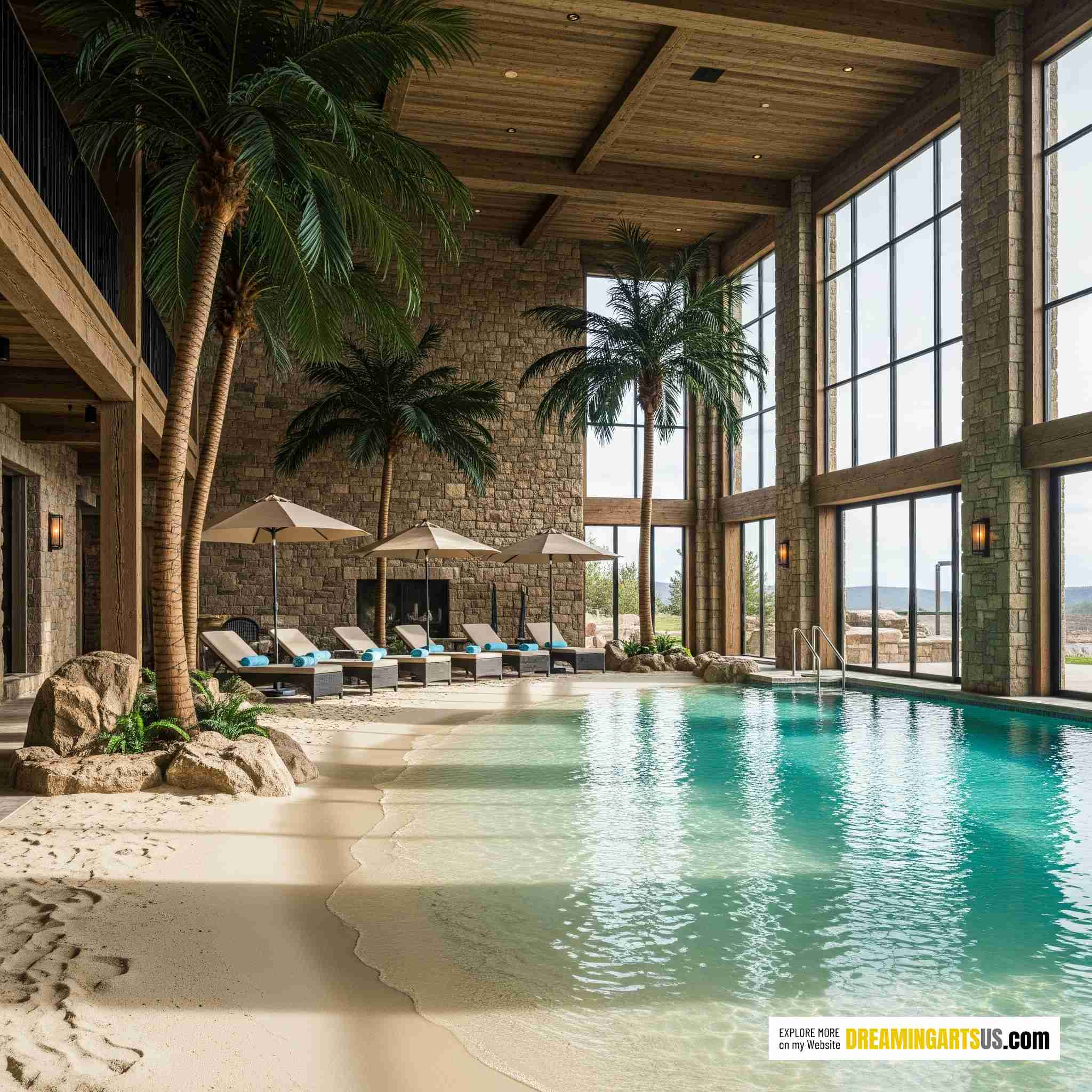 Indoor Beach Pool