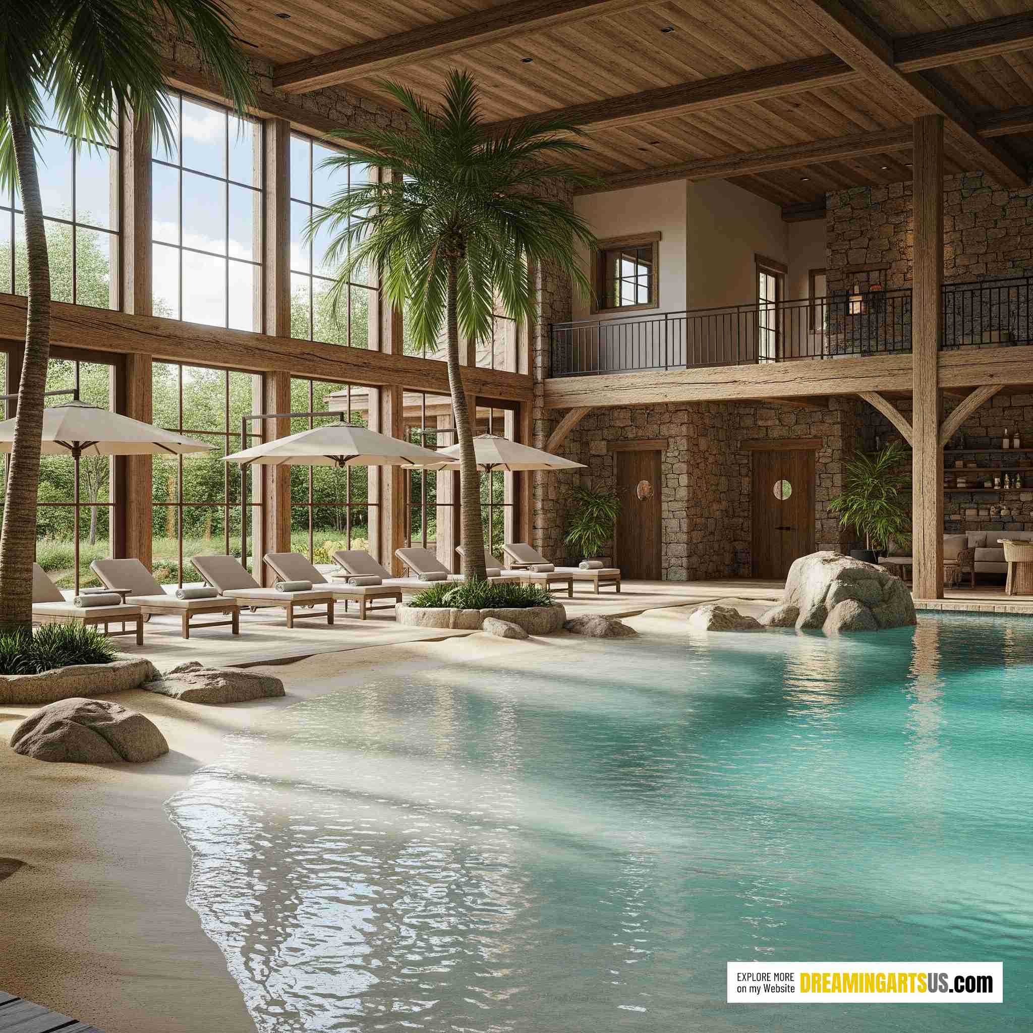 Indoor Beach Pool