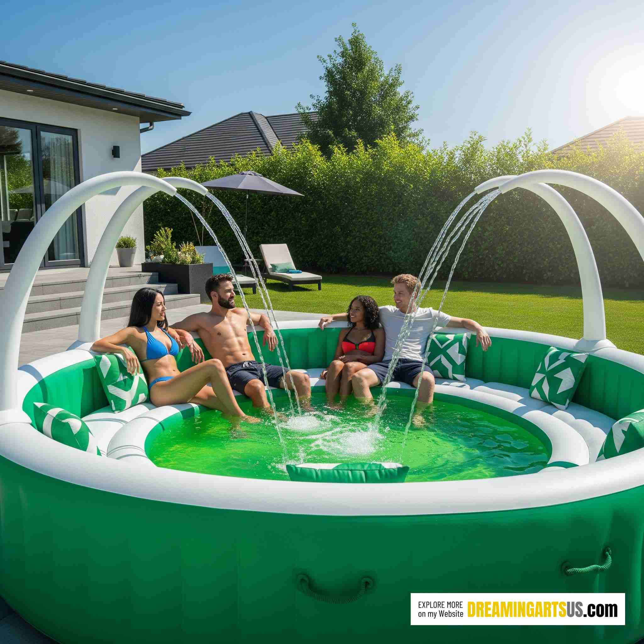 Sofa Shower Pools