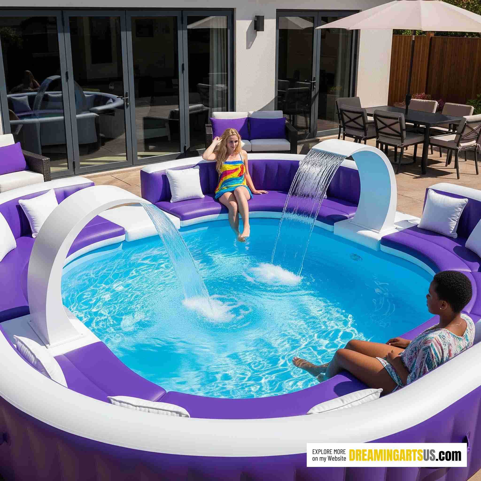 Sofa Shower Pools