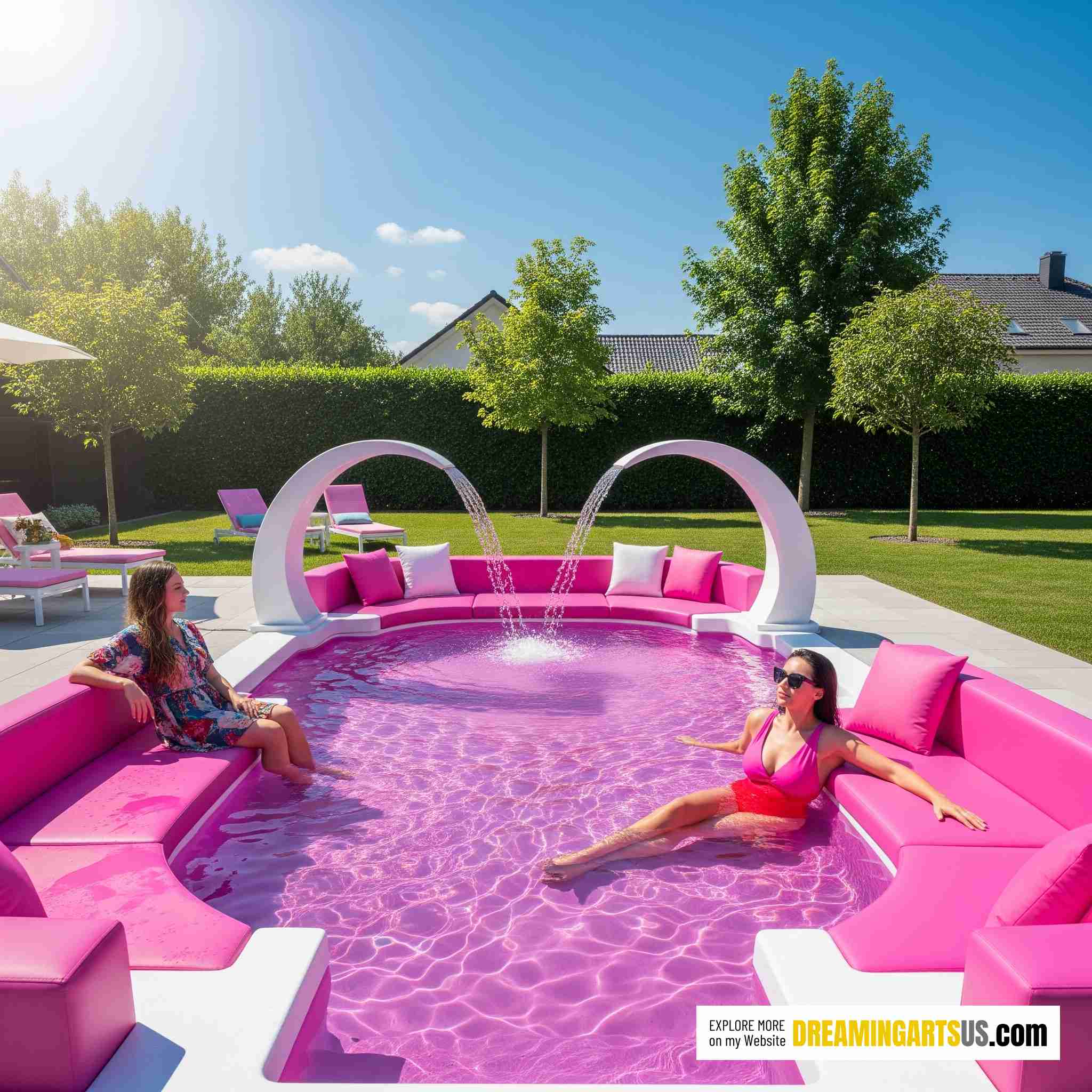 Sofa Shower Pools