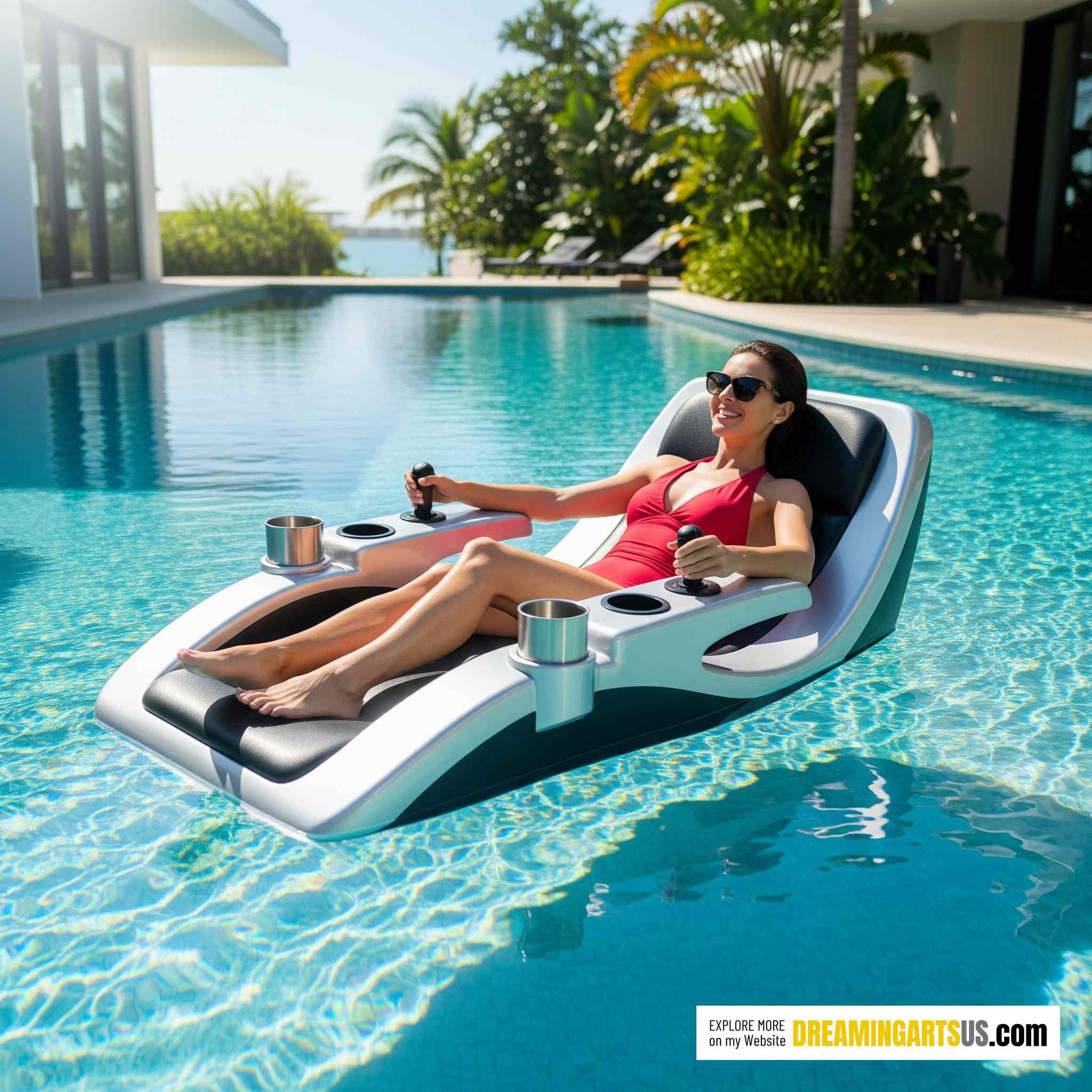 Motorized Pool Loungers